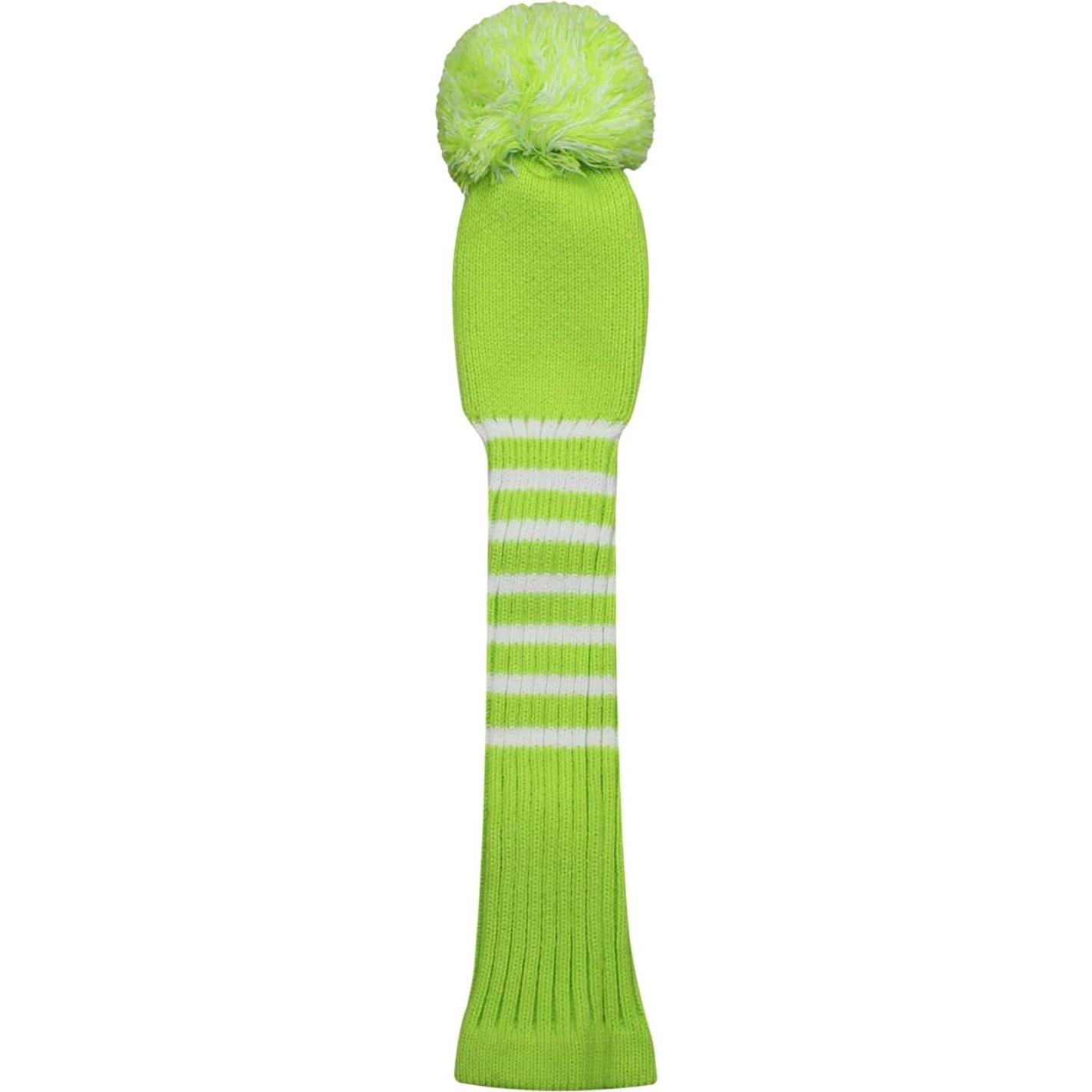 Cubiertas de Cabeza de Golf Scott Edward Juego de 3 Rayas Verdes