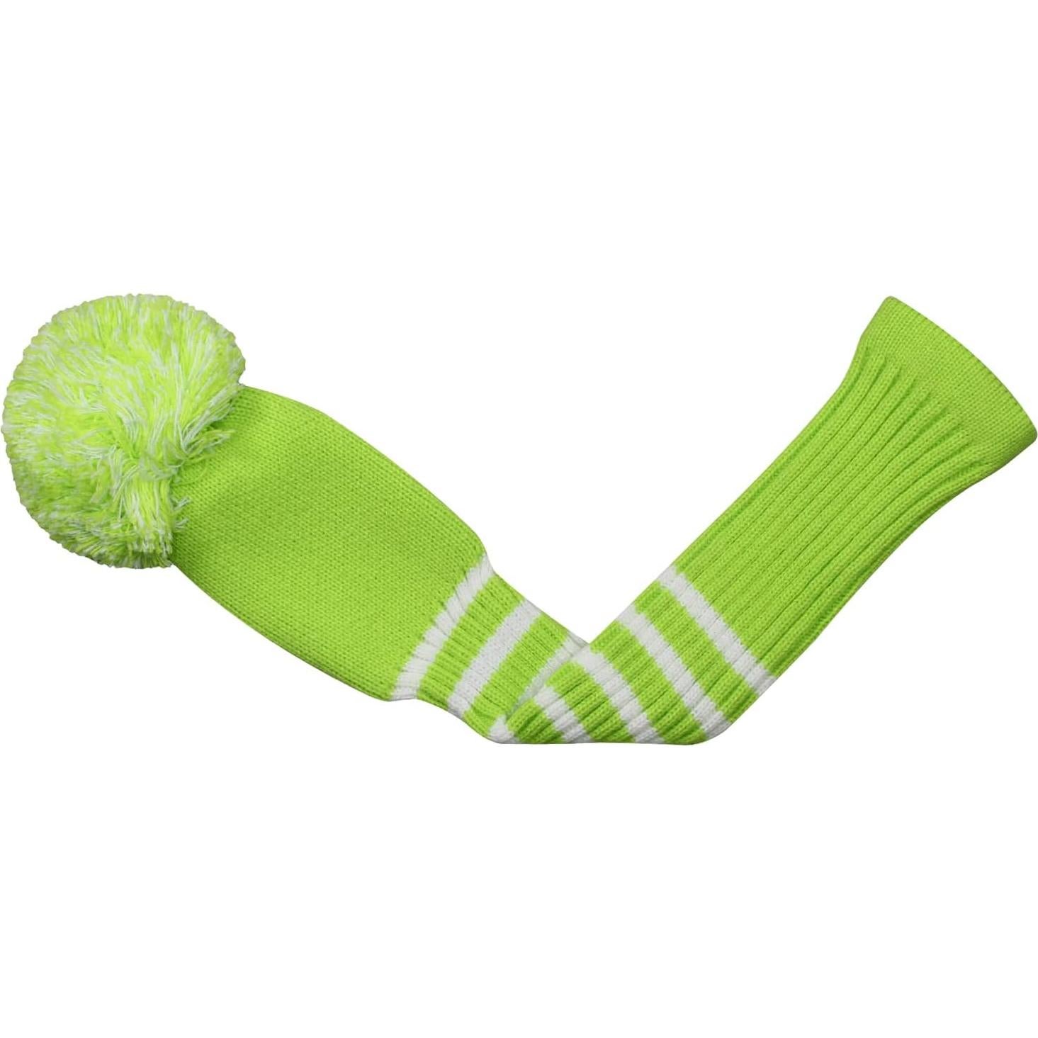 Cubiertas de Cabeza de Golf Scott Edward Juego de 3 Rayas Verdes