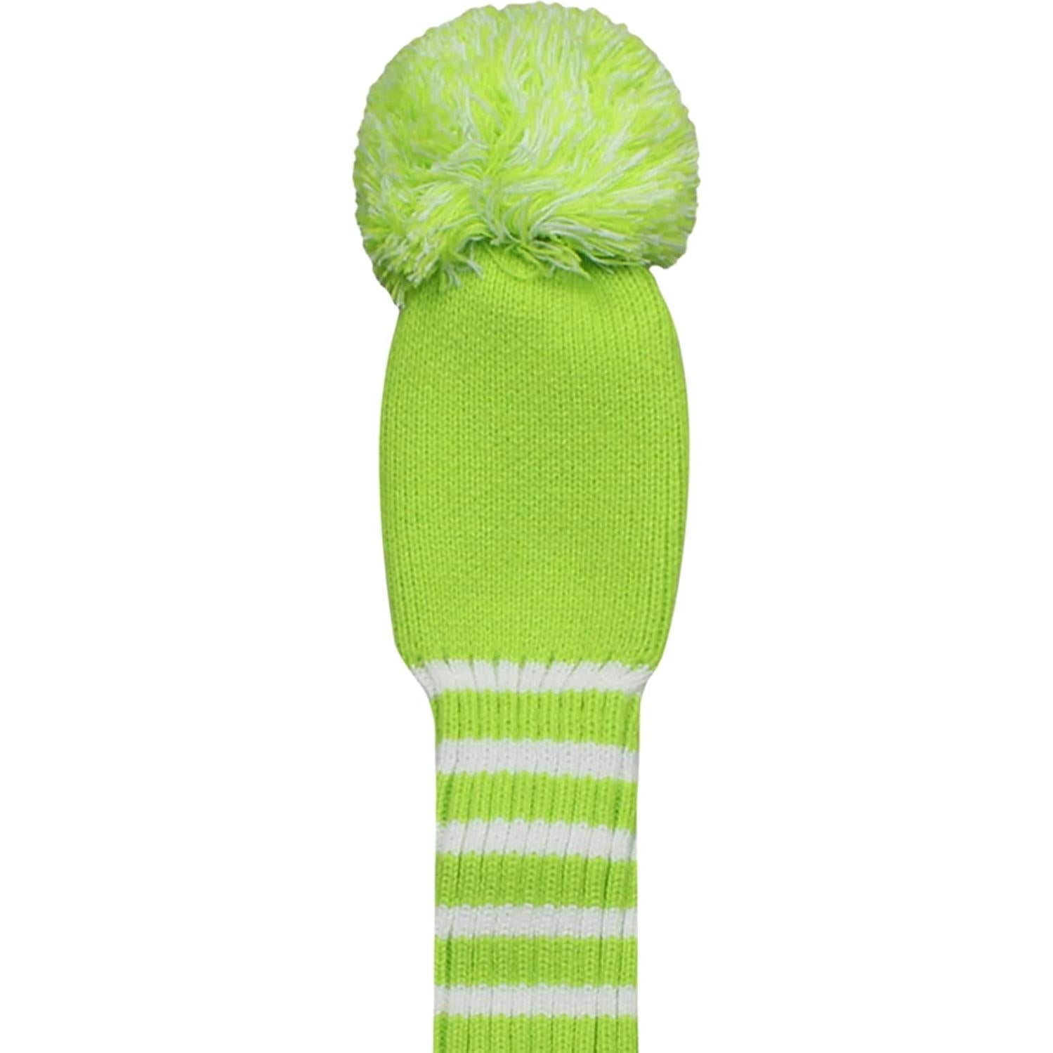 Cubiertas de Cabeza de Golf Scott Edward Juego de 3 Rayas Verdes