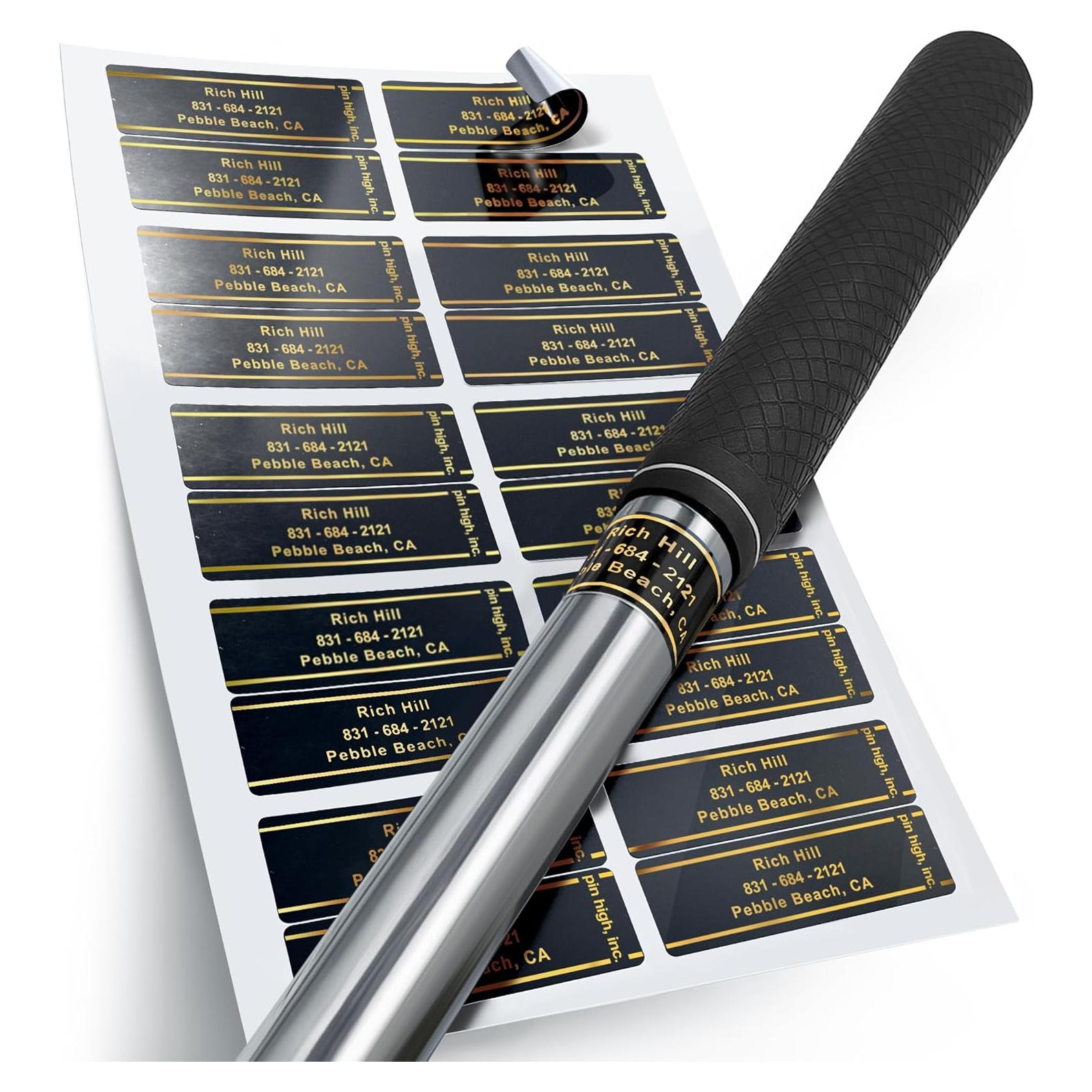 Etiquetas de Identificación Personalizadas Pin High - Juego de 20