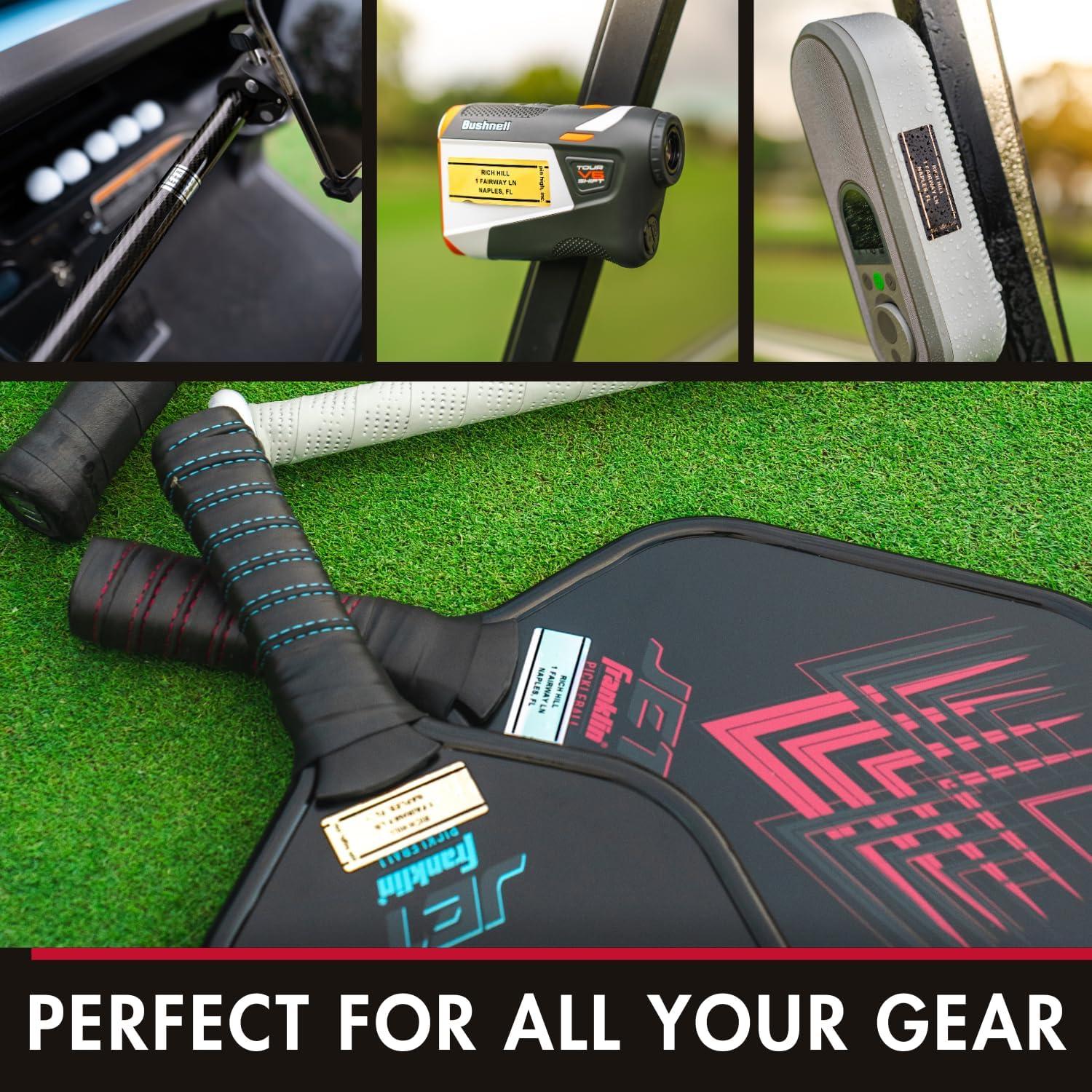 Etiquetas de Identificación Personalizadas Pin High - Juego de 20