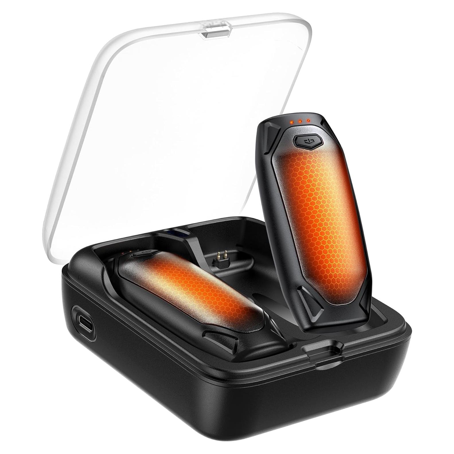 Calentadores de Manos Recargables Kesguar 14000mAh - Paquete de 2