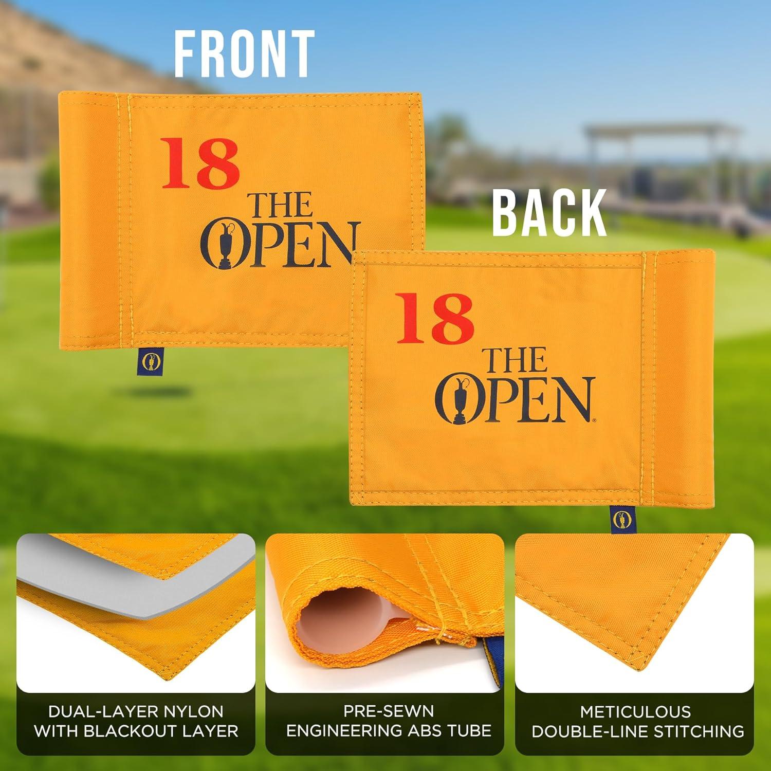 Bandera de Mini Golf CoGolfing 20x15 cm Doble Cara Nylon 420D