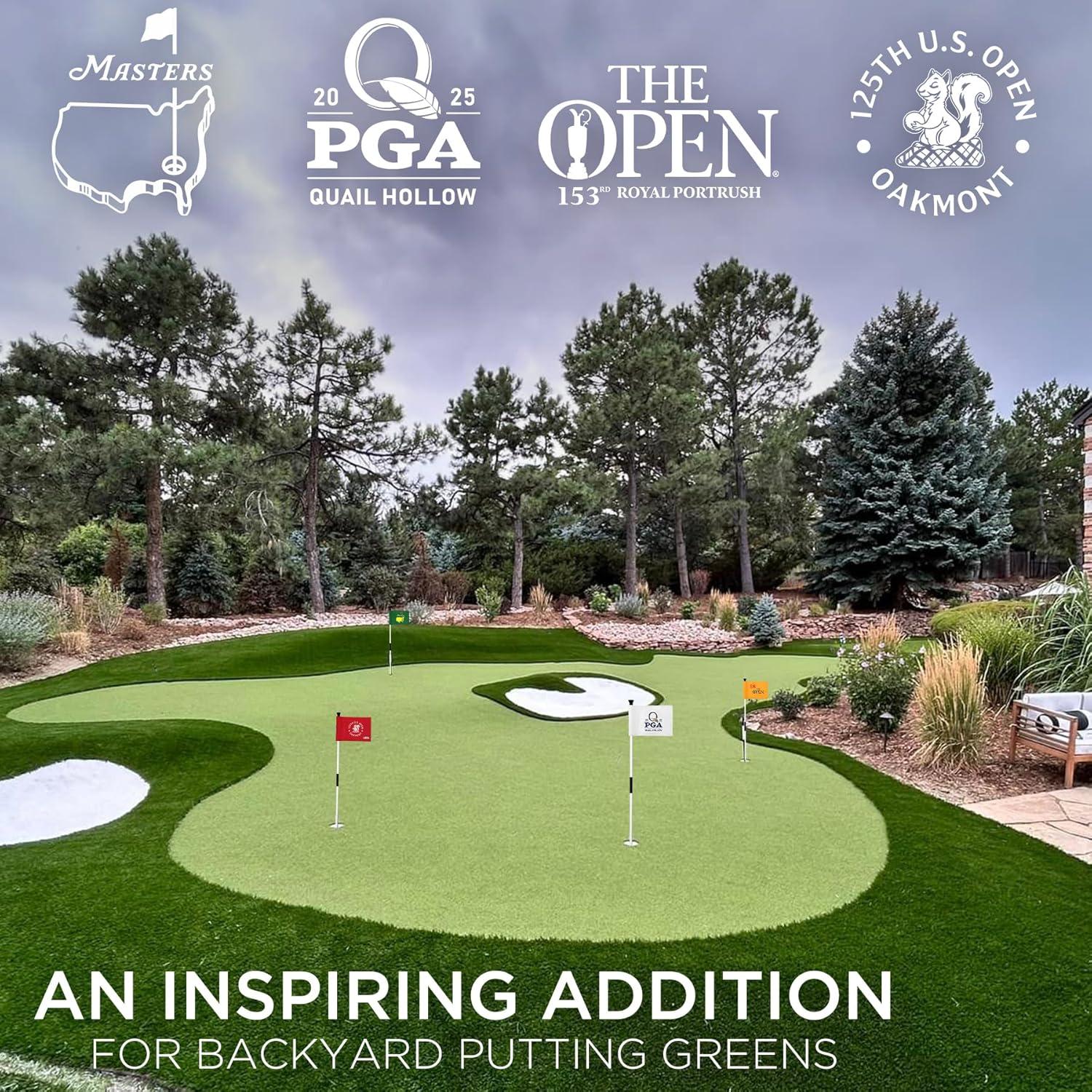 Bandera de Mini Golf CoGolfing 20x15 cm Doble Cara Nylon 420D