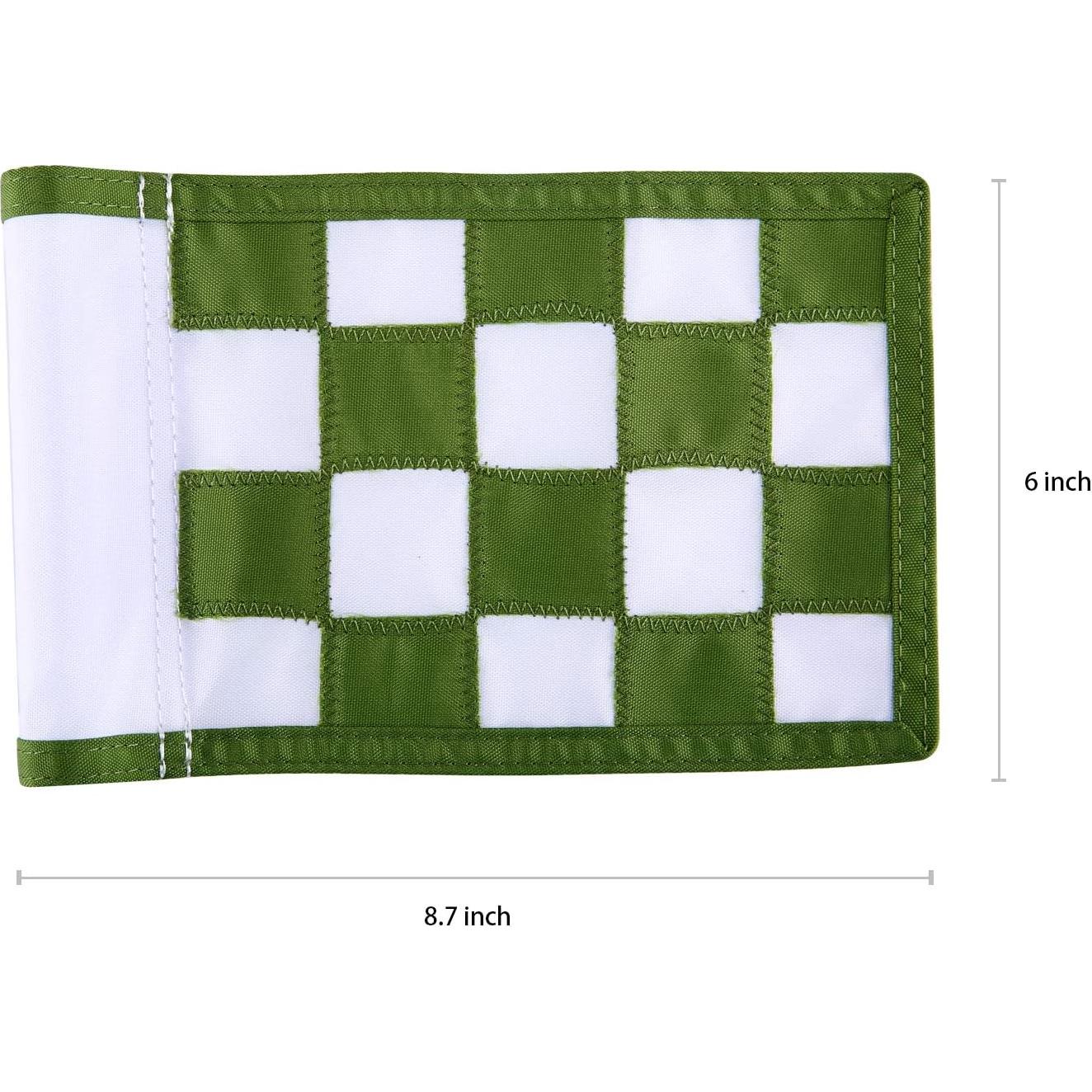 Banderas de Golf Konday de Nylon para Putting 15x22 cm