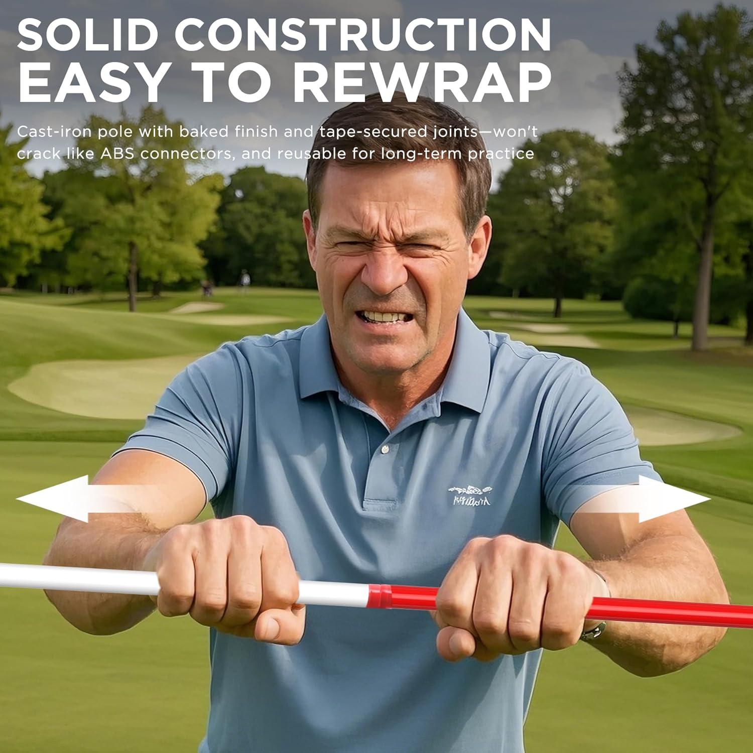 Bandera de Golf KINGTOP 1.83m Portátil con Taza de Agujero