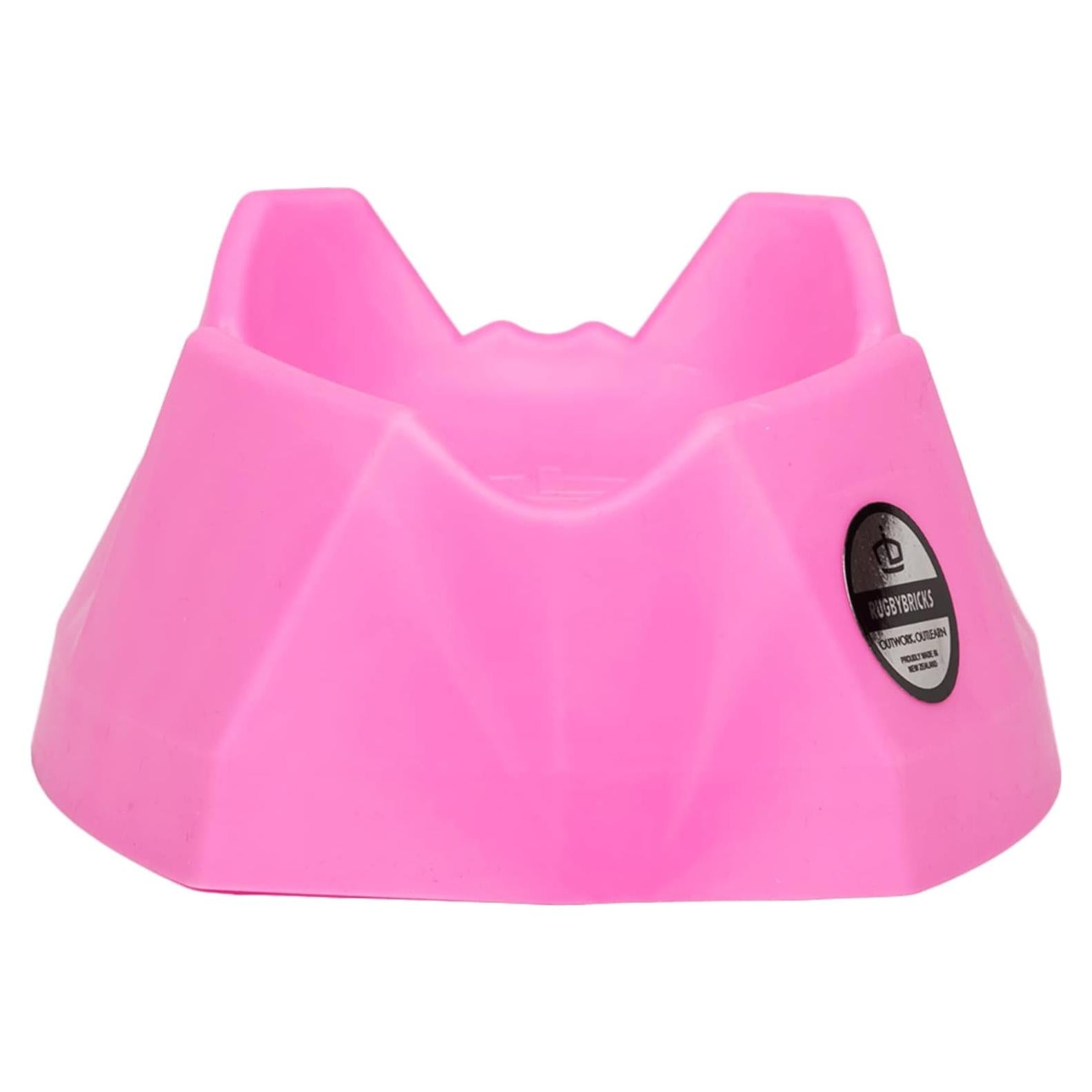 Tee de Pateo Rugby Wolf Plus Genérica Rosa Brillante