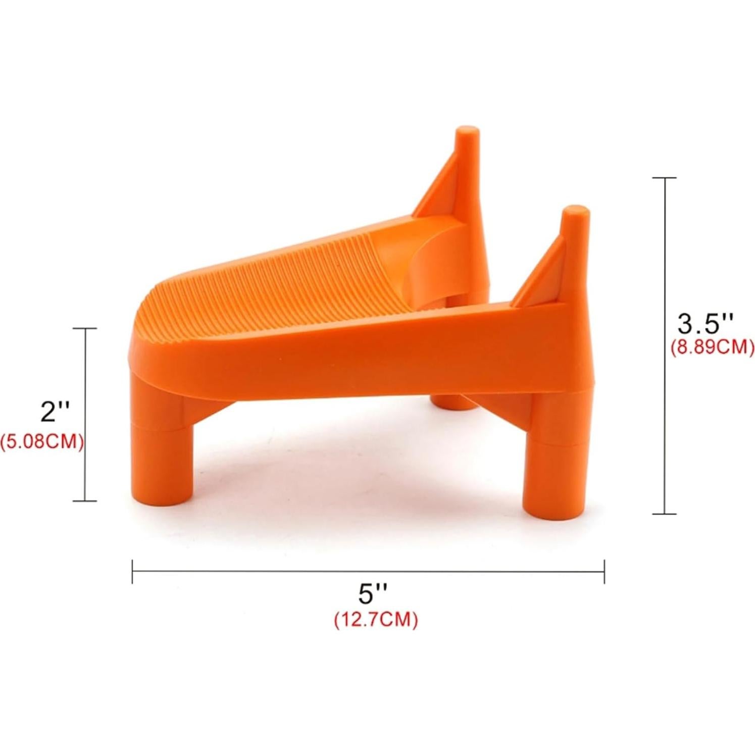 Soporte de Tee de Patada de Fútbol DUTYBOD 5.08 cm Naranja