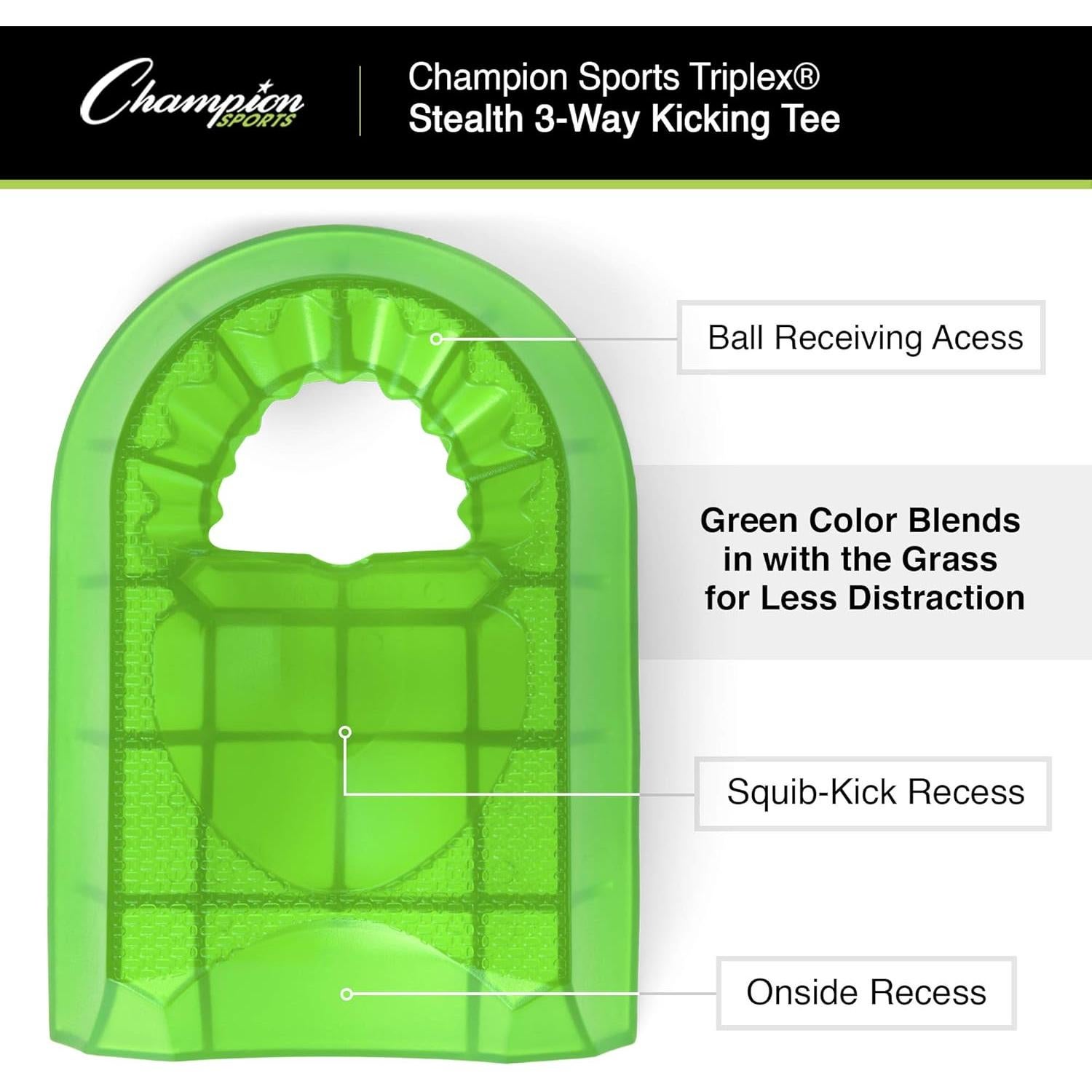 Tee de Pateo Triplex 3 en 1 Champion Sports - Fútbol