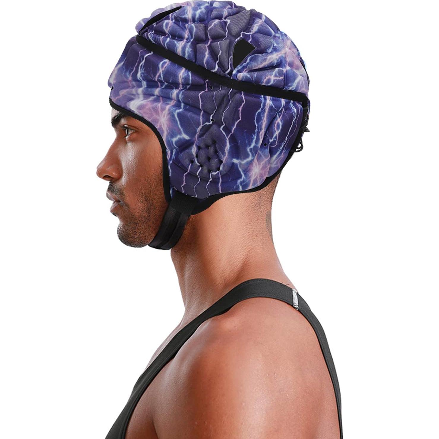 Casco de Rugby NICEYST FIT-EQT-121-124-XQ Acolchado Ajustable