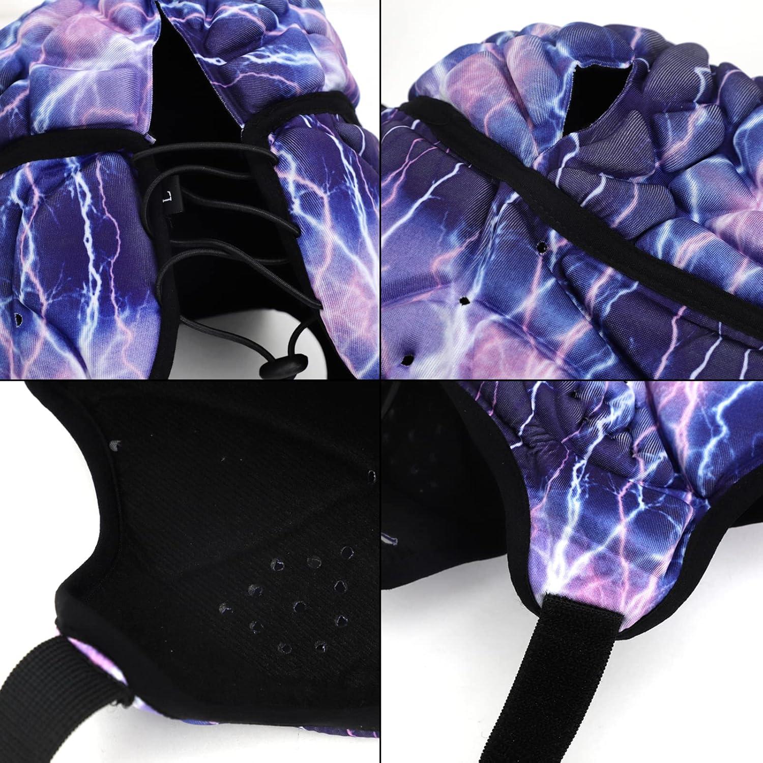 Casco de Rugby NICEYST FIT-EQT-121-124-XQ Acolchado Ajustable