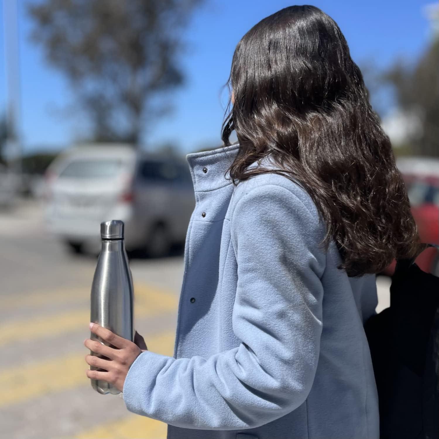 Botella de Agua Acero Inoxidable LaserGram 500ml Personalizada