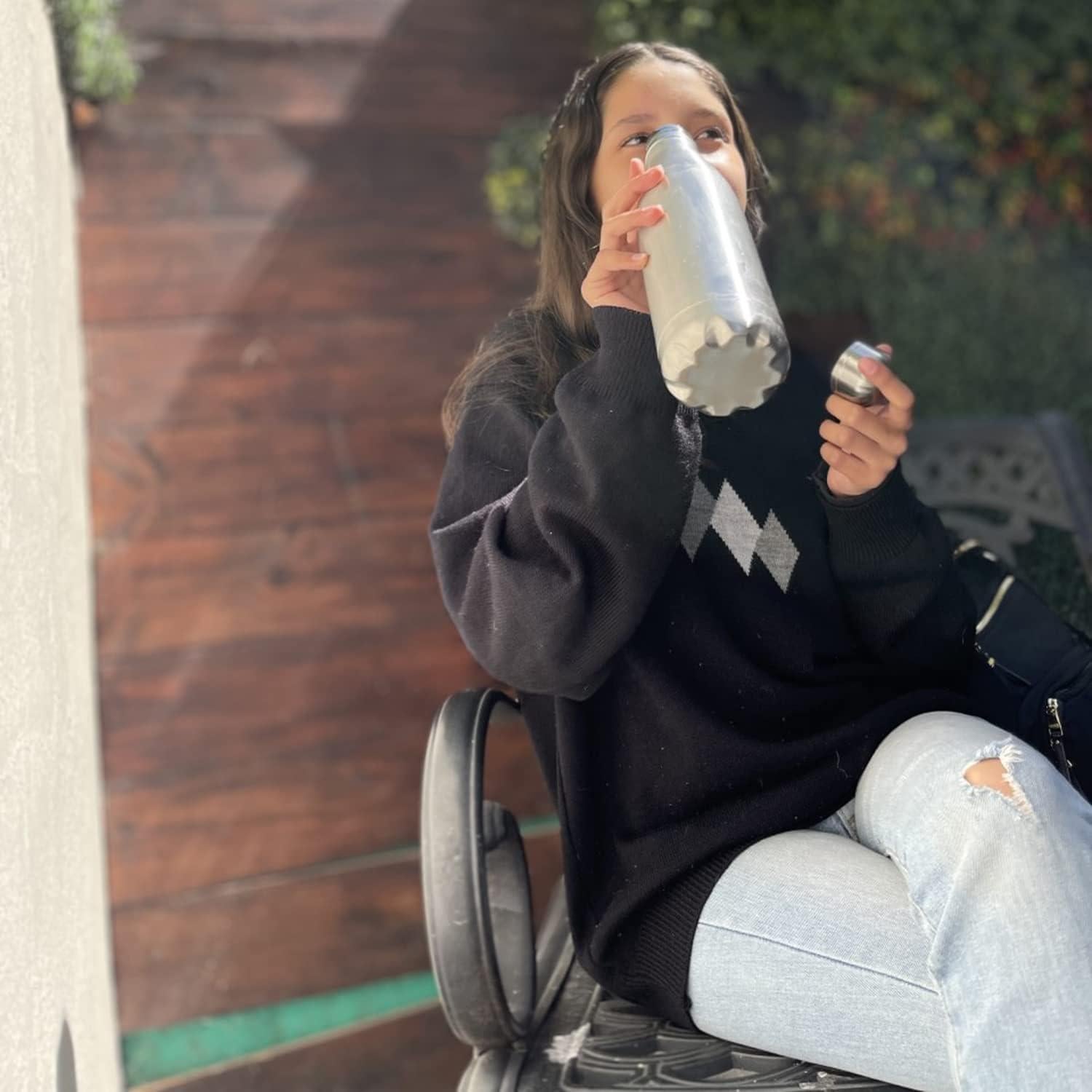 Botella de Agua Acero Inoxidable LaserGram 500ml Personalizada