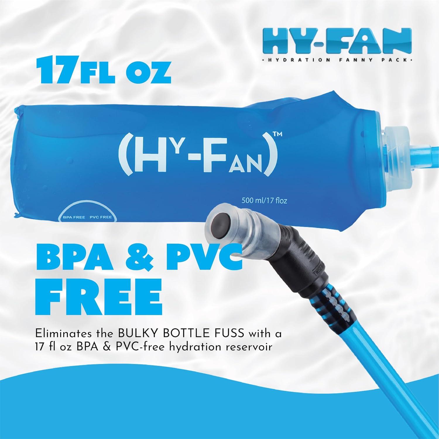 Paquete de Hidratación Hy-Fan Malecon 0.5L Negro