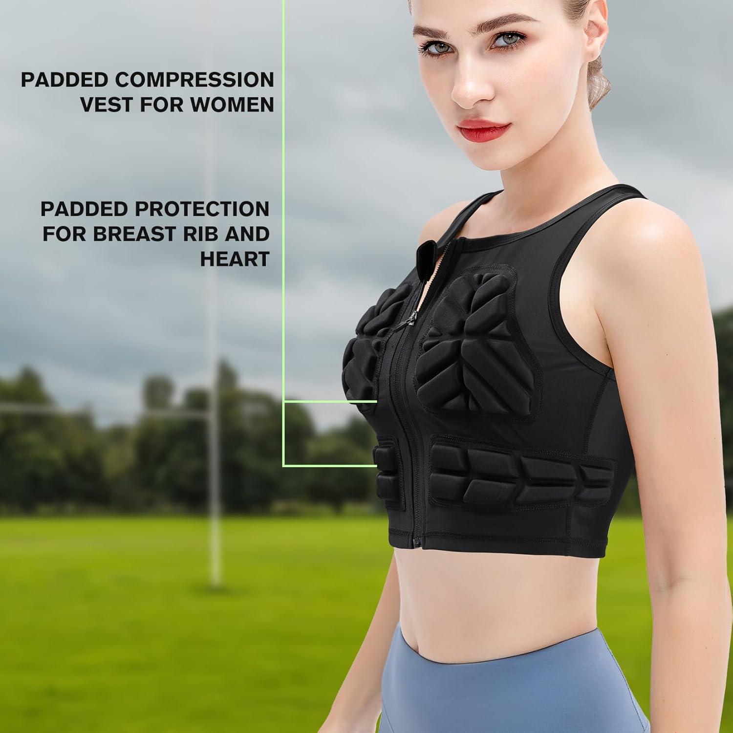 Chaleco Protector Acolchado Eicolorte para Mujeres - Grande