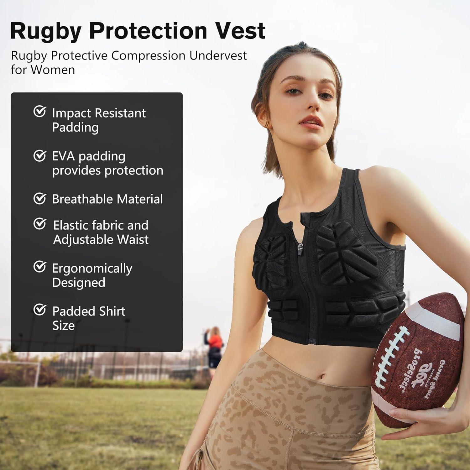 Chaleco Protector Acolchado Eicolorte para Mujeres - Grande