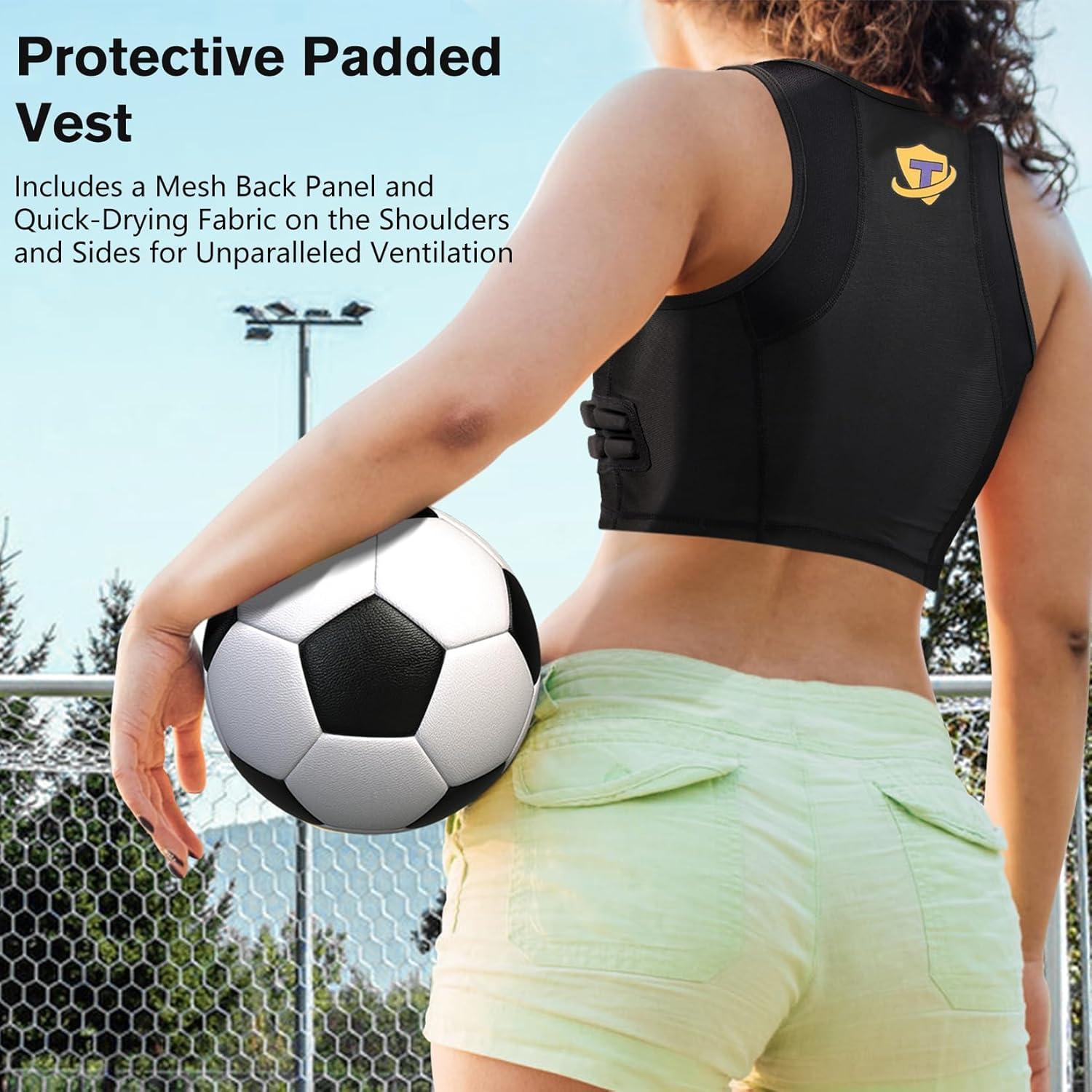 Chaleco Protector Acolchado Eicolorte para Mujeres - Grande