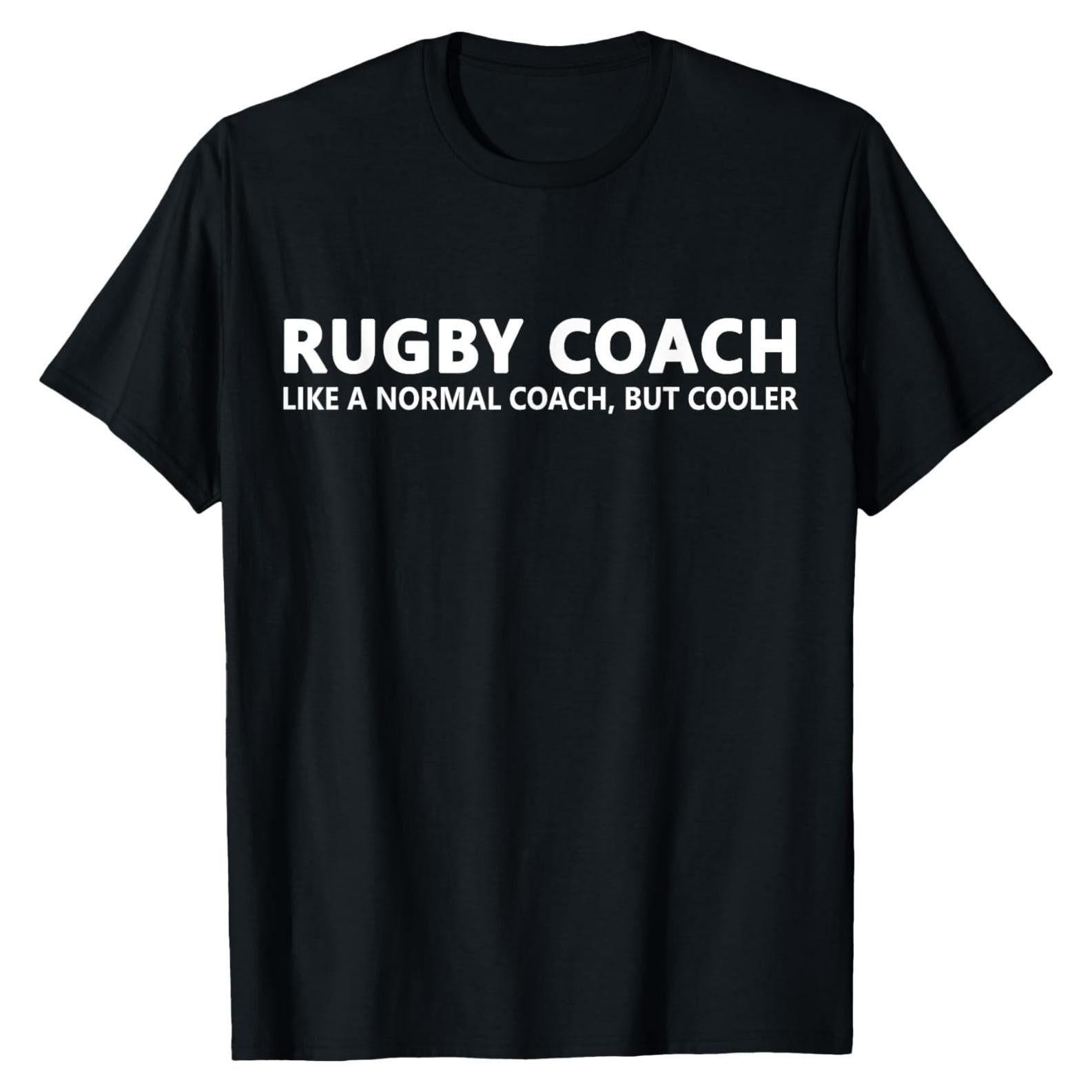 Camiseta de Entrenador de Rugby Ropa de Regalo para Papá