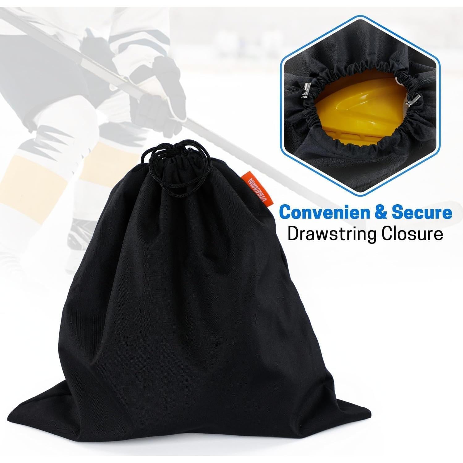 Bolsa para Casco de Hockey VISEMAN Vm63 Impermeable 38x40cm