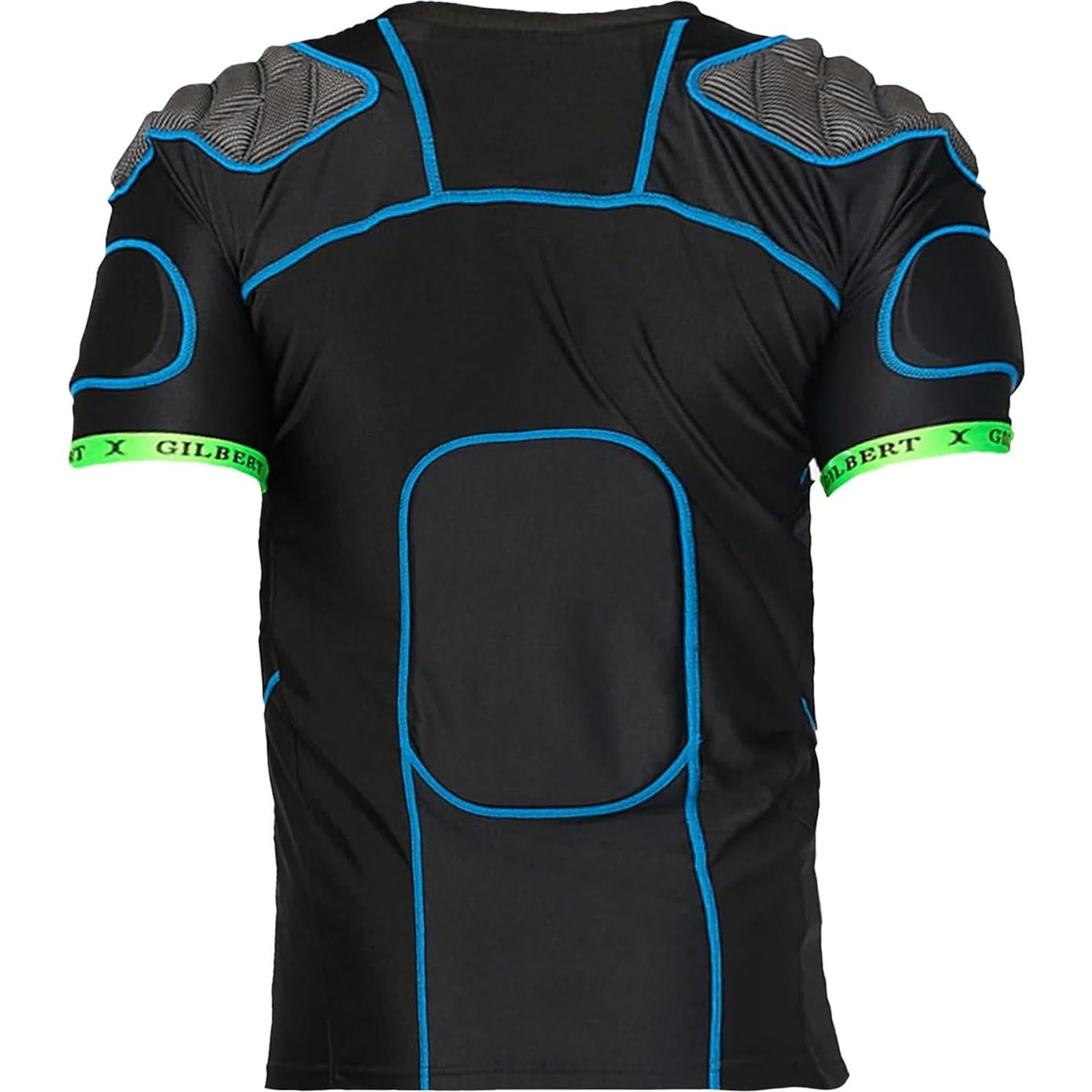 Armadura Corporal XP-500 Gilbert para Rugby - Grande, Negra