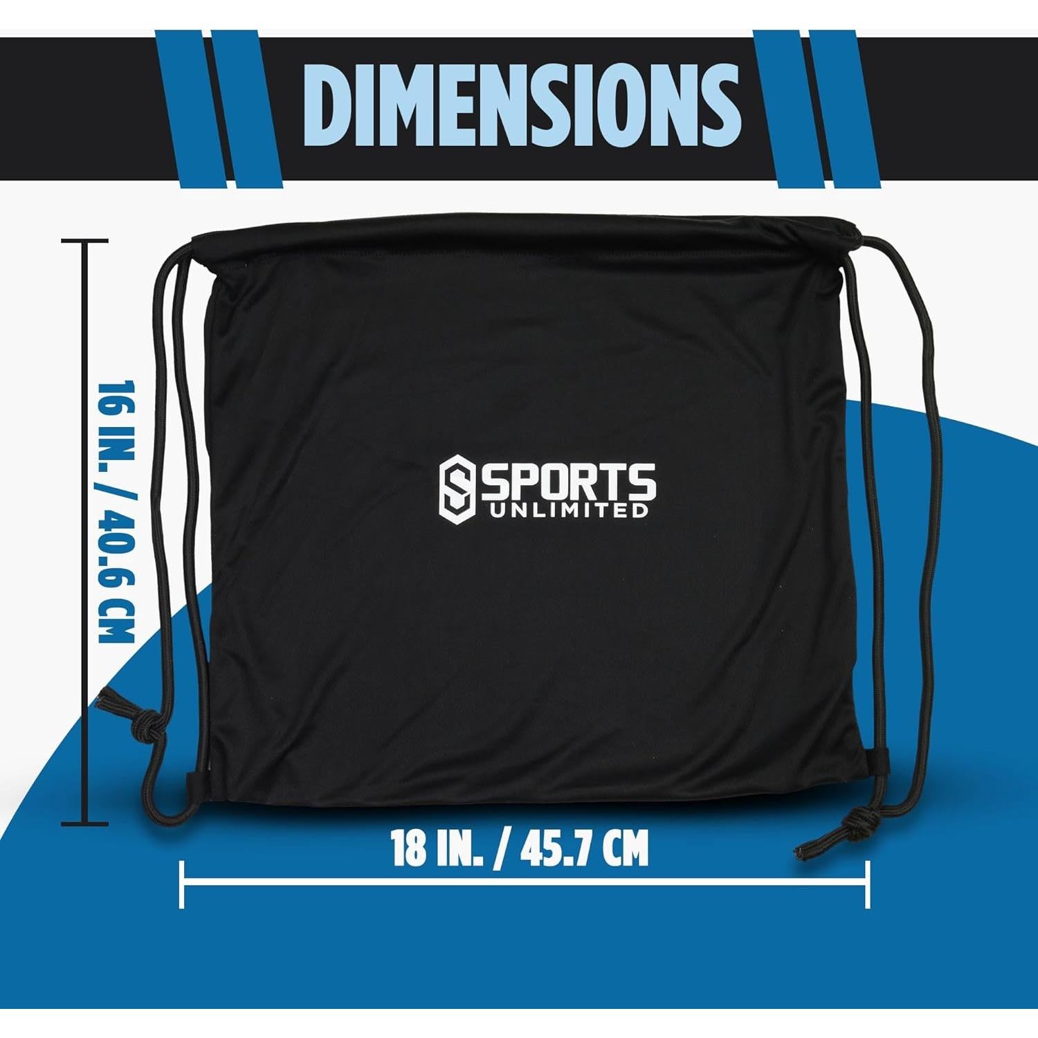 Bolsa para Casco de Fútbol Sports Unlimited - 45.72x40.64cm