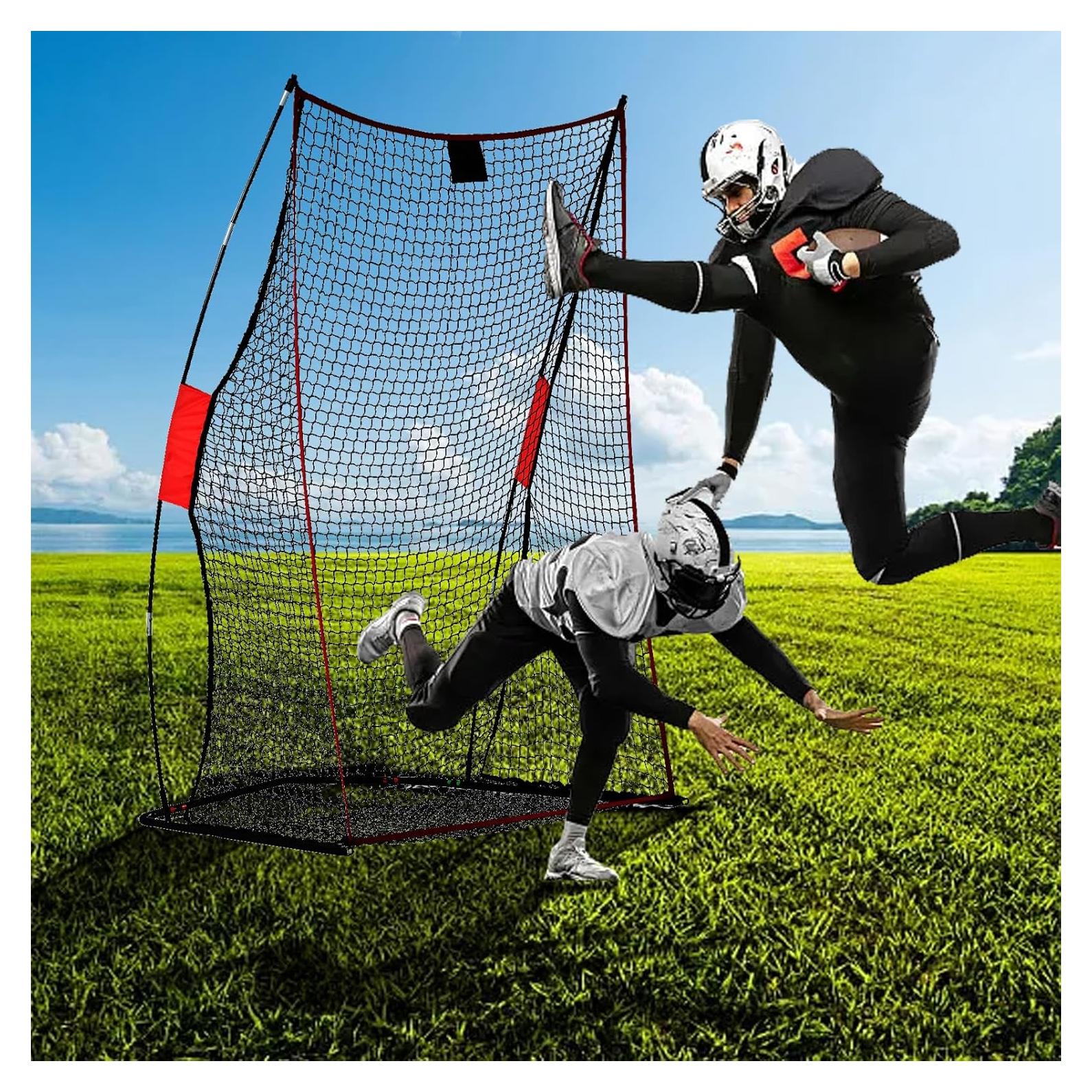 Red de Lanzamiento de Fútbol Doublehorse 1.22x2.13m Portátil