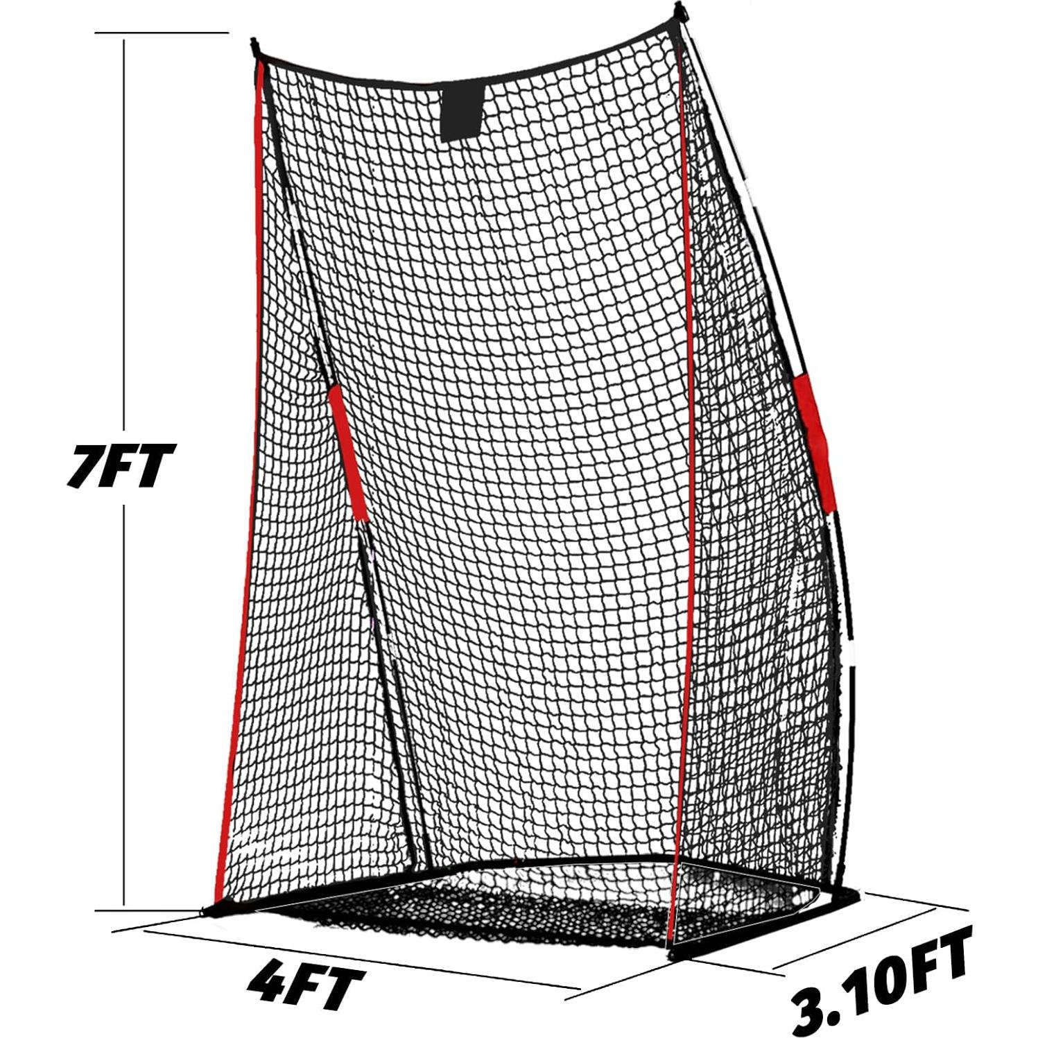 Red de Lanzamiento de Fútbol Doublehorse 1.22x2.13m Portátil