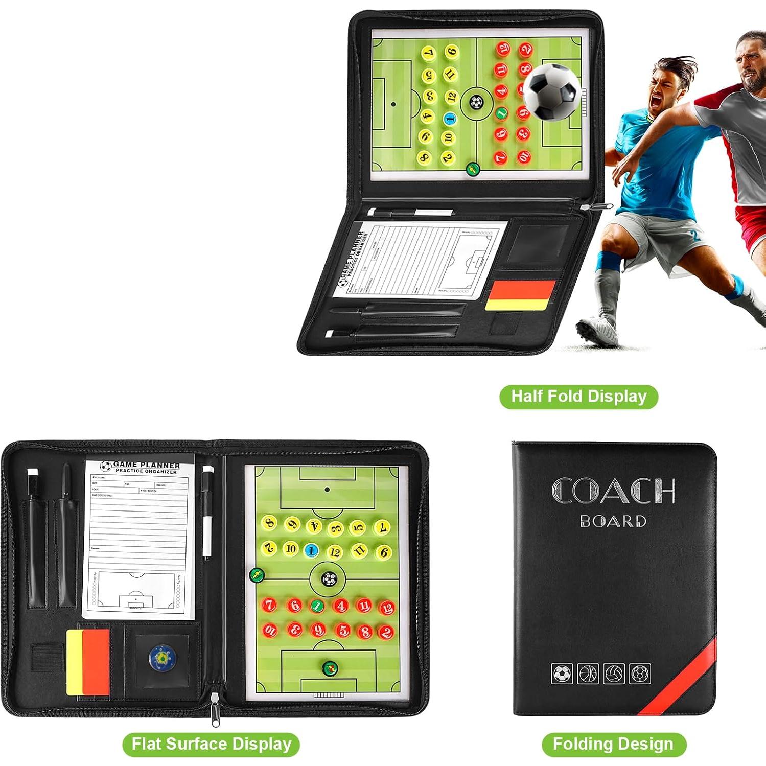 Tablero Táctico de Fútbol Magnético Pure Vie 53x31cm