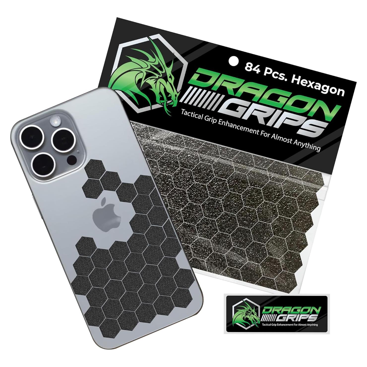 Cinta de Agarre Antideslizante Dragon Grips 84 Piezas Negra