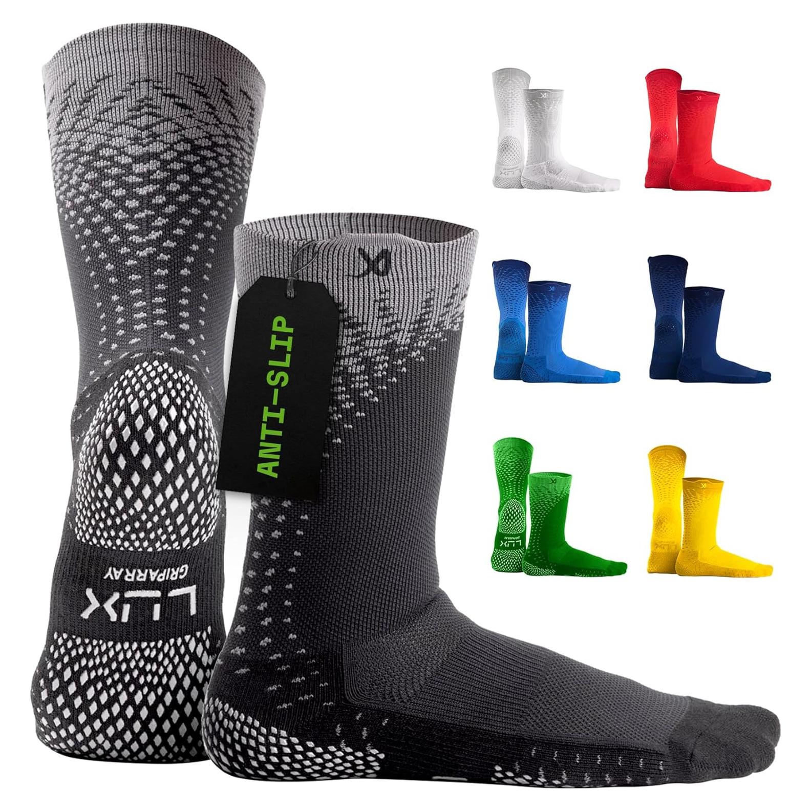 Calcetines Antideslizantes LUX Sports V2 para Fútbol y Multi-Deporte
