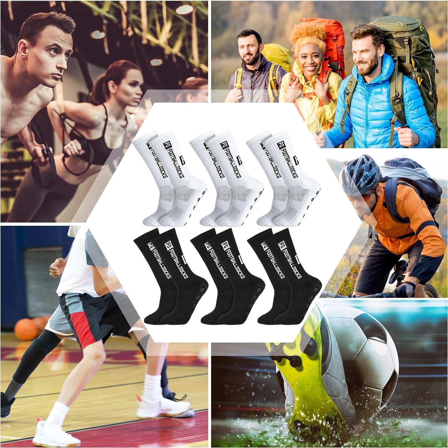 6 Pares de Calcetines Antideslizantes para Hombres GGSTDDUP