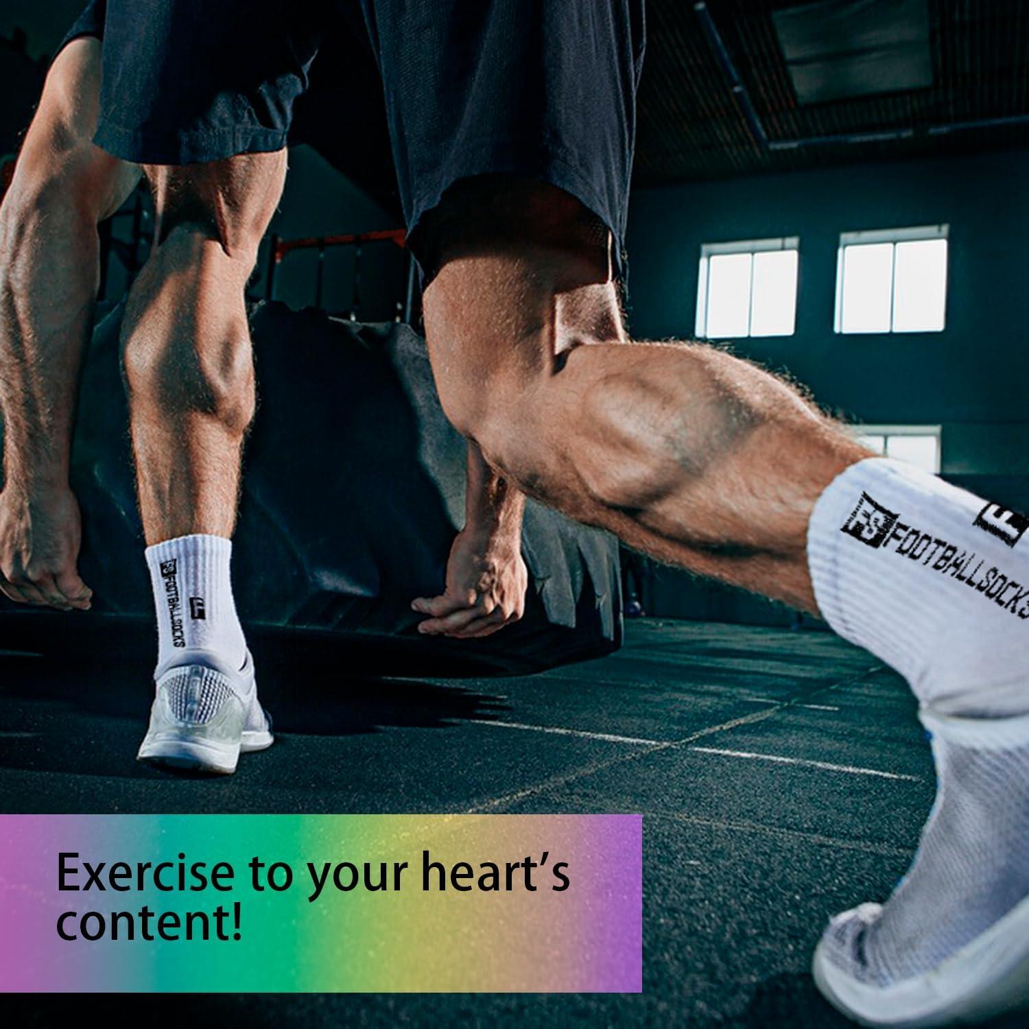 4 Pares de Calcetines Antideslizantes Motroce para Hombres