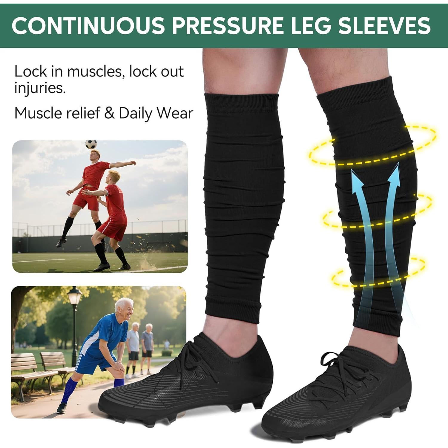 Mangas de Compresión Zando para Hombres - Soporte Muscular