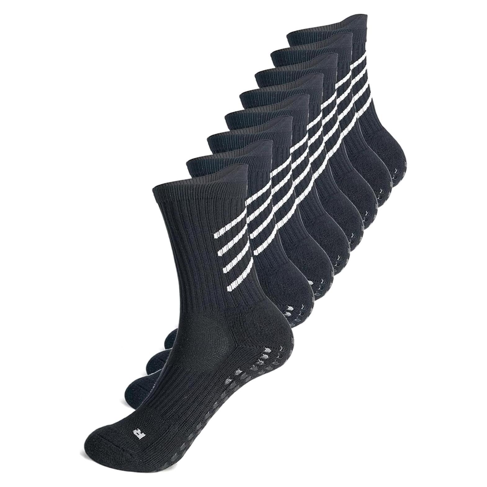 Calcetines deportivos antideslizantes para niños - 4 pares