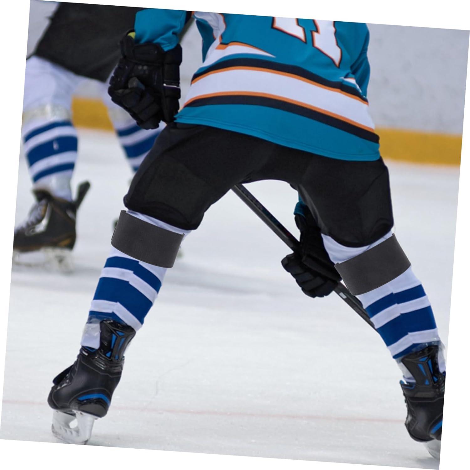 Correas de Reemplazo HANABASS para Espinilleras de Hockey - 2 Unidades