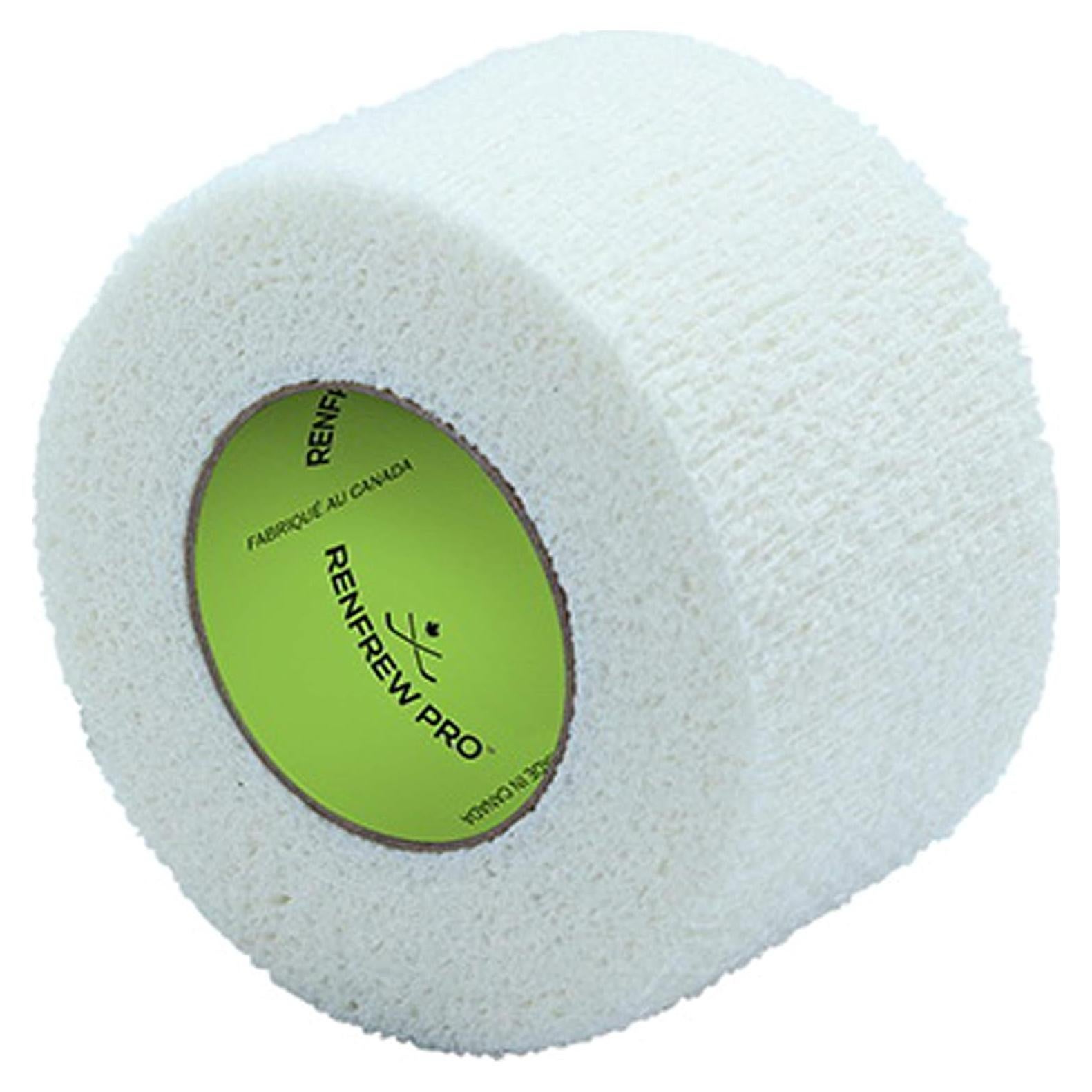 Cinta de agarre auto-adherente Renfrew Stretch Rap 3.81 cm x 5.48 m blanca