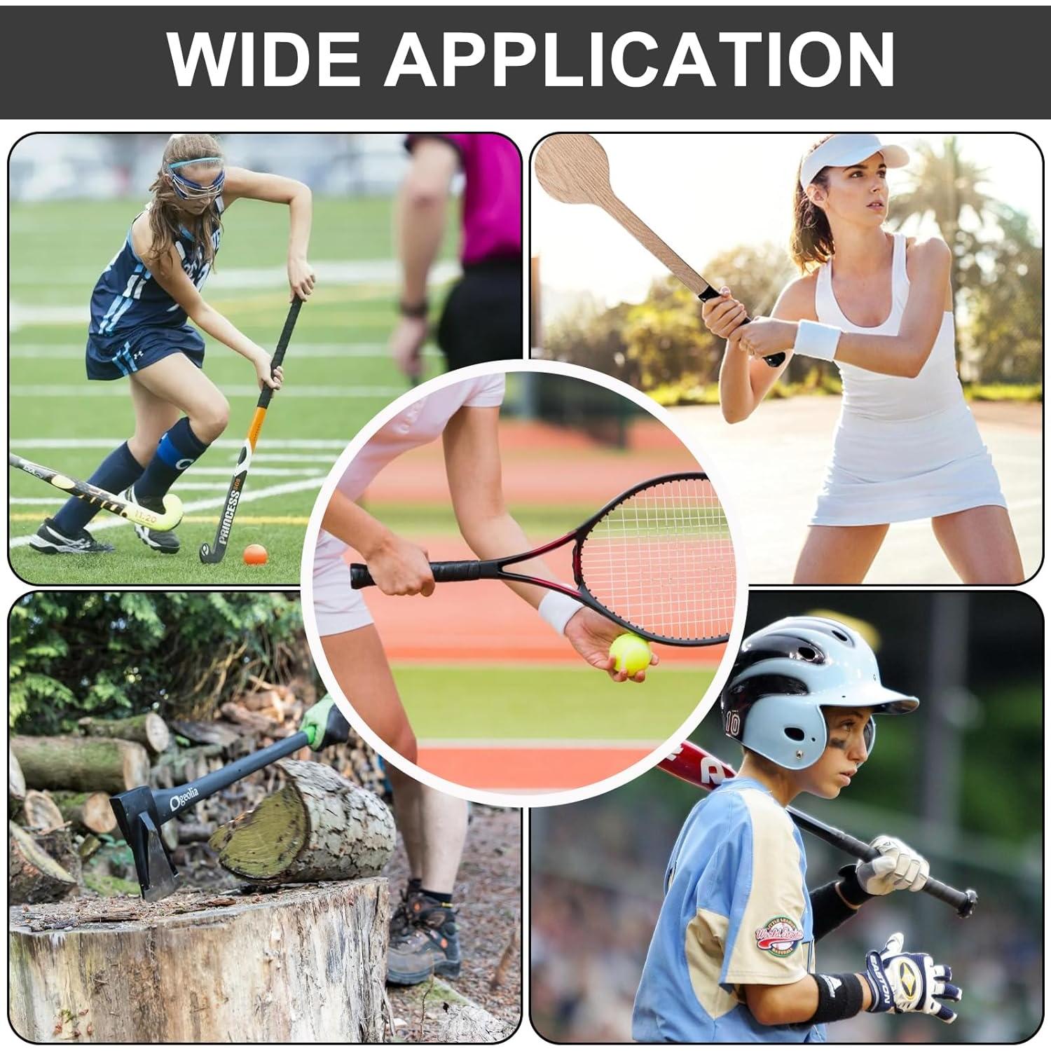 Cinta de Hockey Guirnd, 2 Rollos 2.5 cm x 15 m, Negra