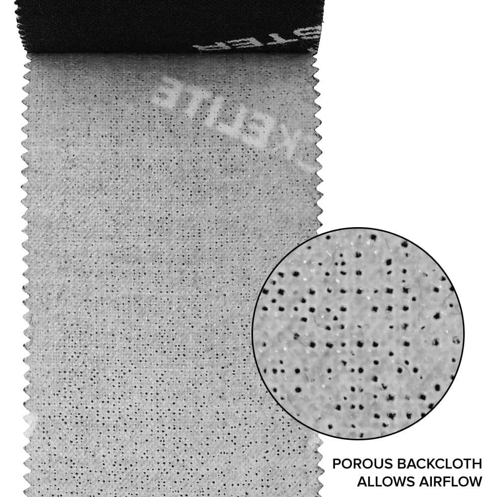 Cinta Atlética Meister StickElite Porosa 15yd x 3.81cm Negra