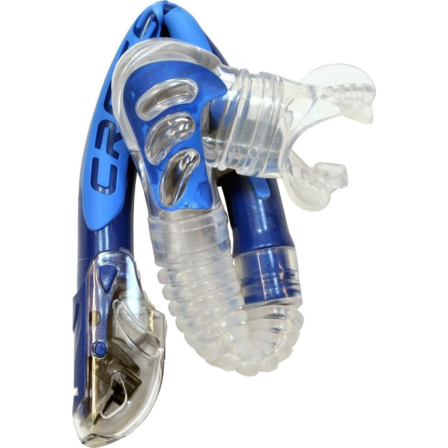 Snorkel Cressi Alpha Ultra Dry Plegable para Adultos
