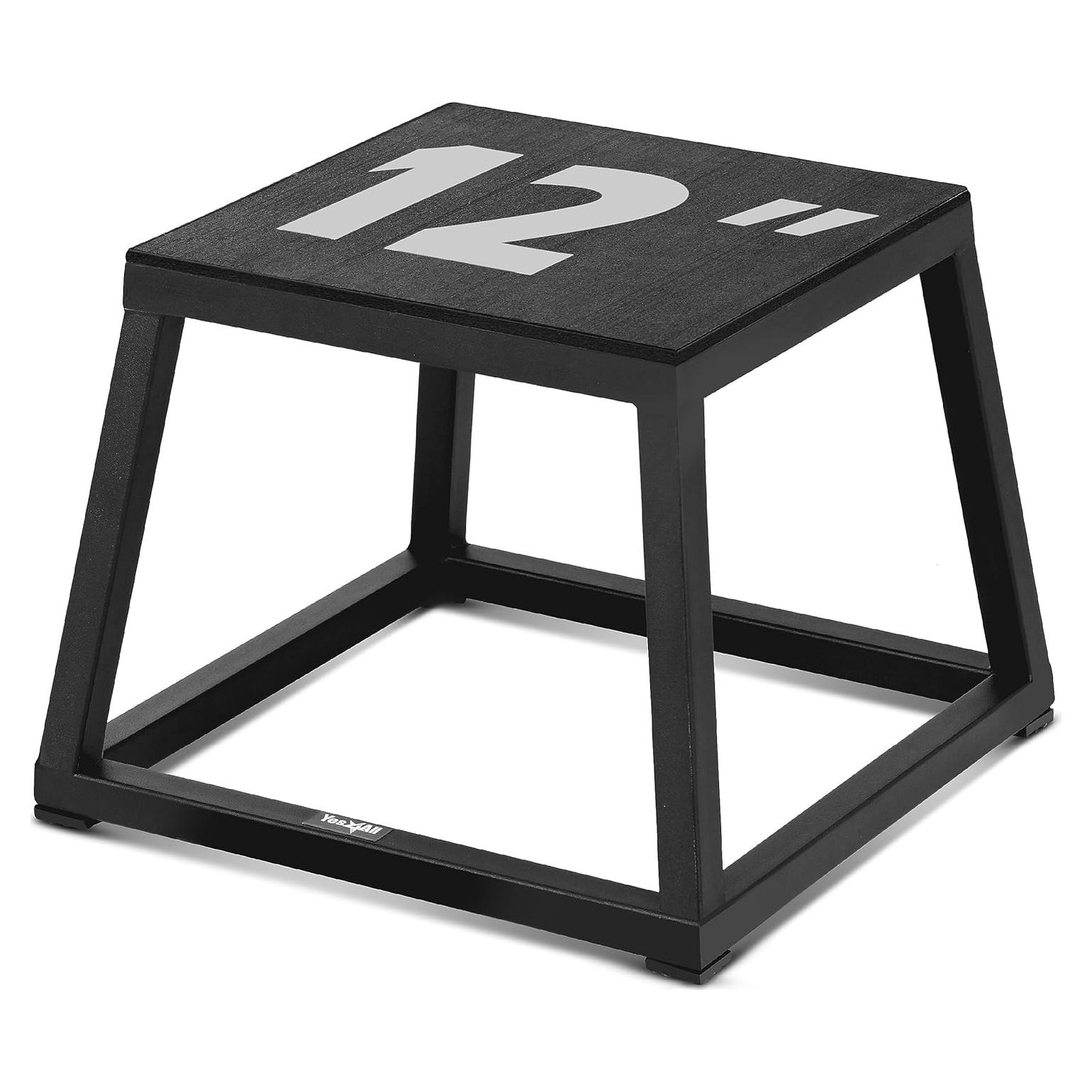 Caja Pliométrica de Acero Yes4All 30.48cm 250kg Preensamblada