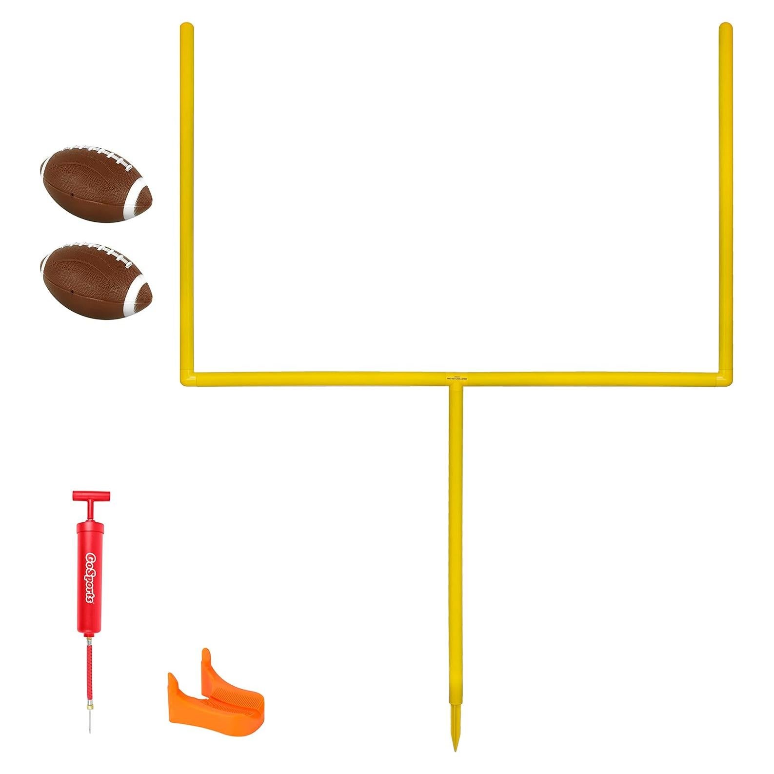 Poste de Gol de Fútbol GoSports 2.29m x 1.83m con Balones