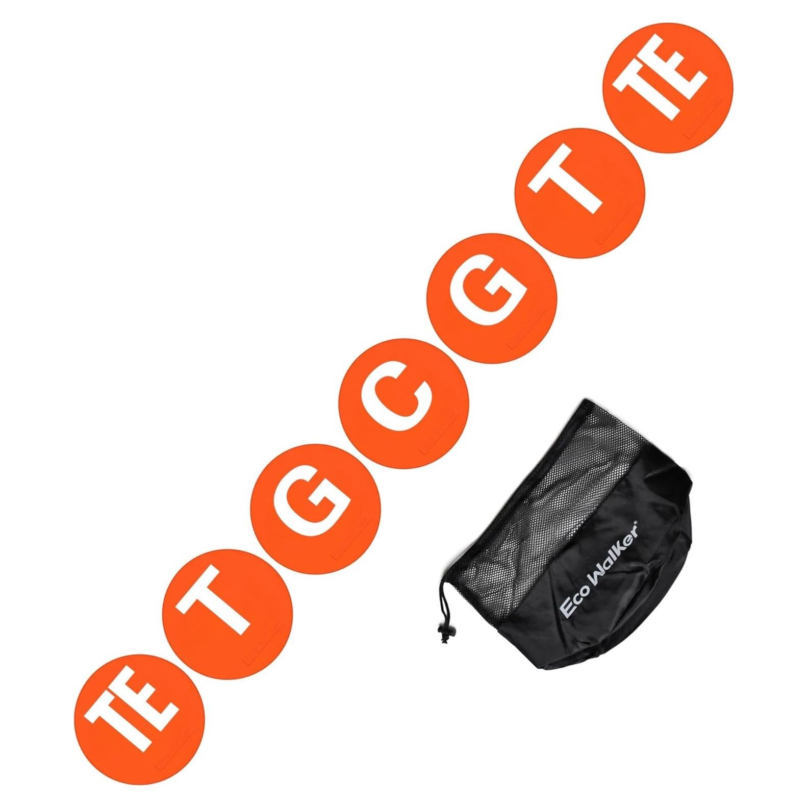 Marcadores de Fútbol Eco Walker para Entrenamiento Táctico 15cm