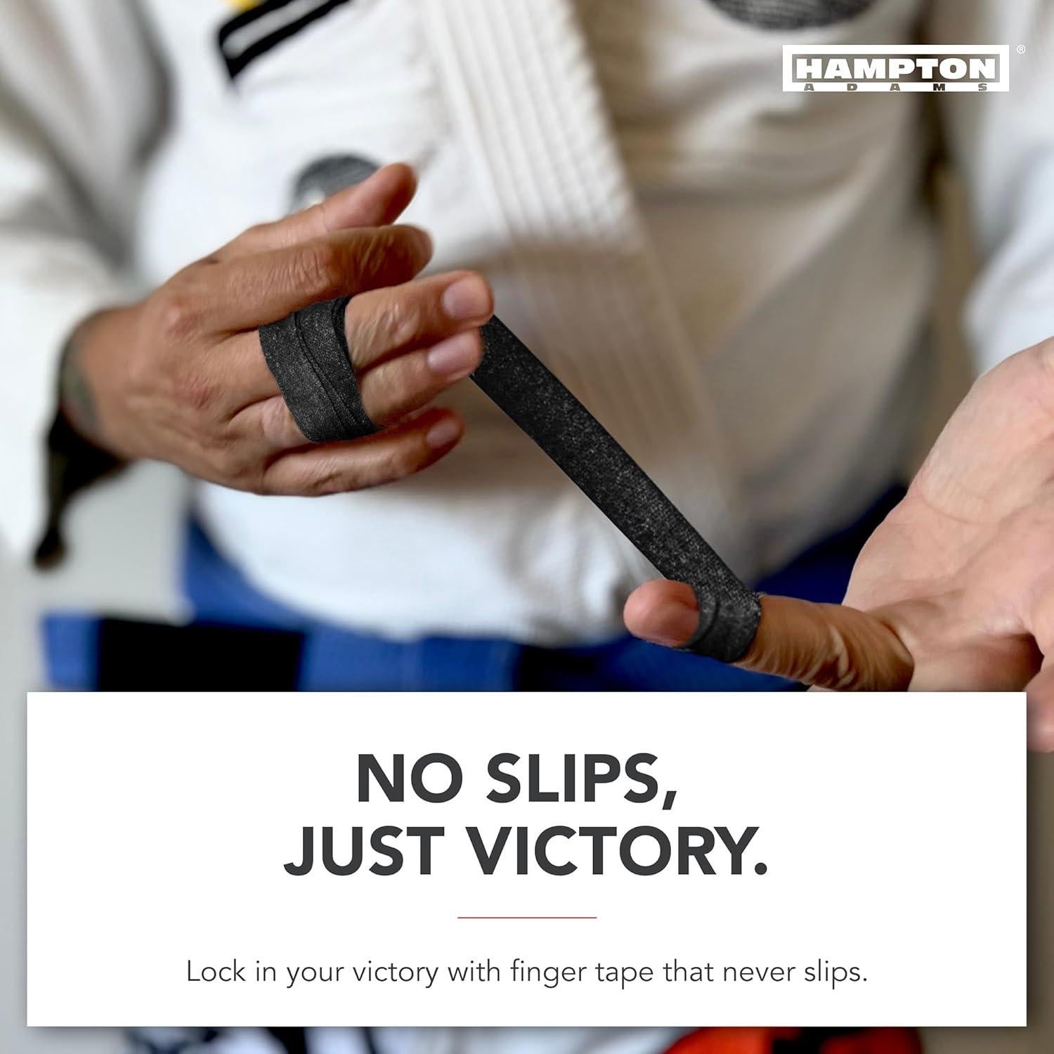 Cinta para Dedos Profesional Hampton Adams - Paquete de 8 Rollos