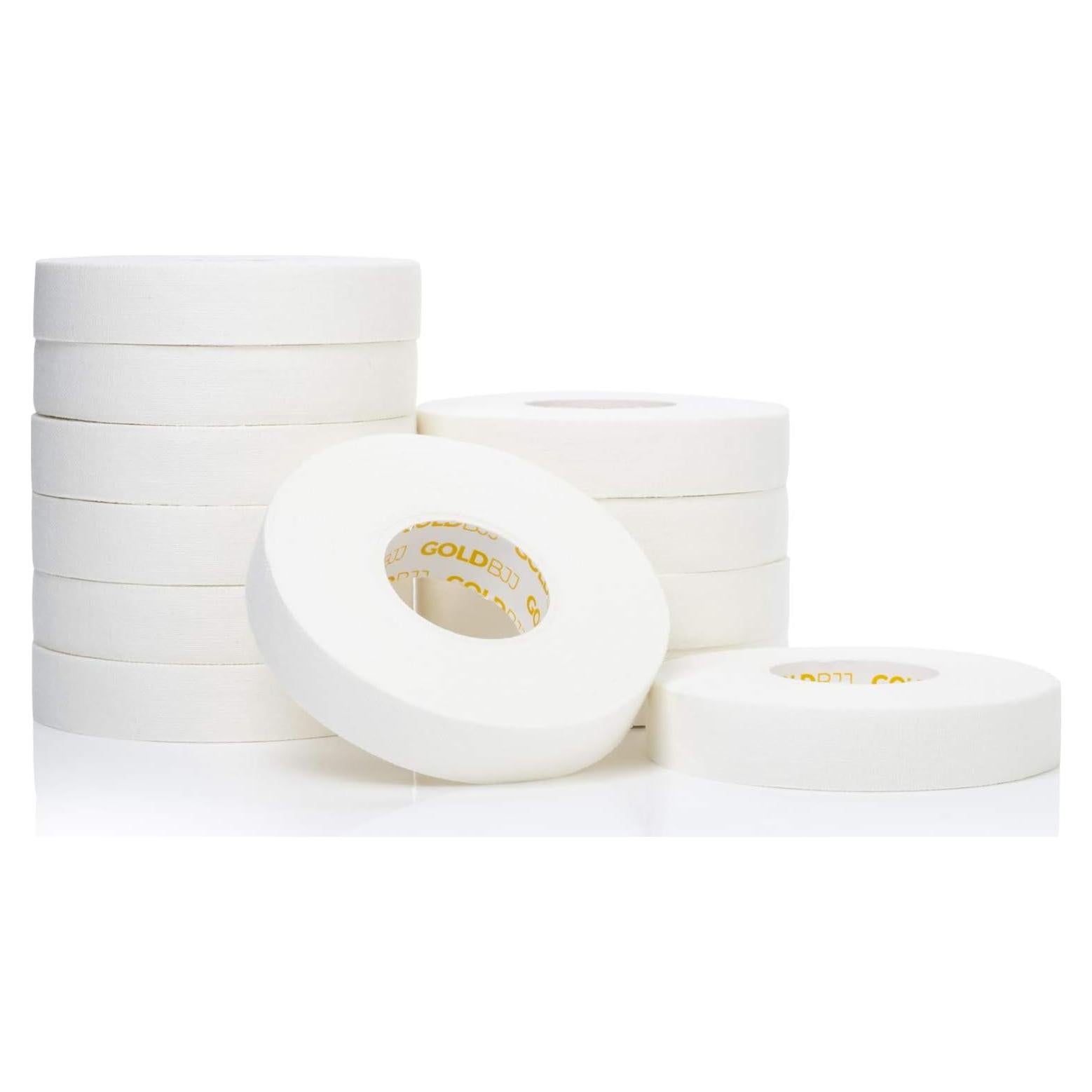 Cinta de Jiu Jitsu Gold BJJ - 3 Rollos Adhesivos 1.27 cm x 9.14 m