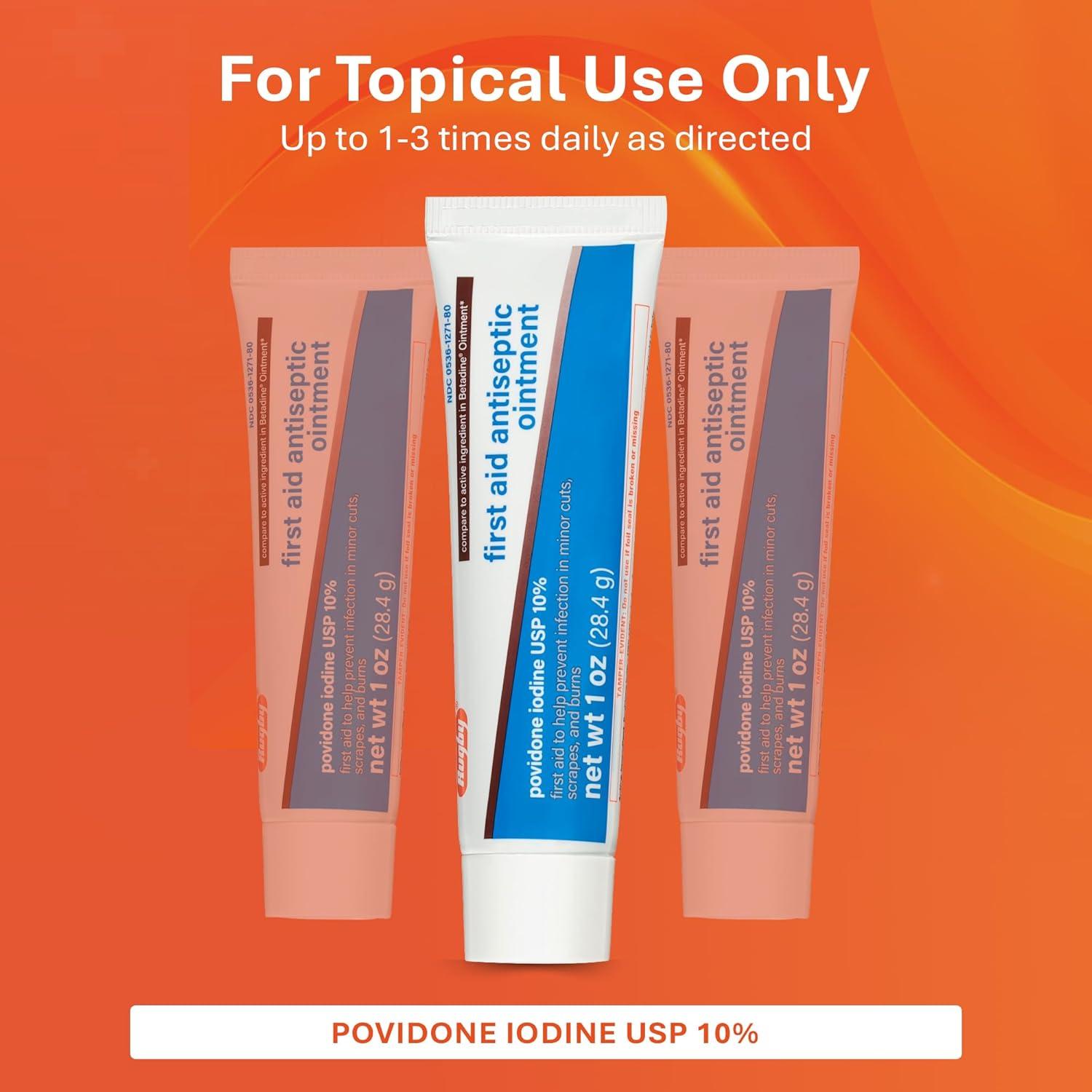 Ungüento Antiséptico Rugby First Aid 28.35 g - Povidona Yodada 10%