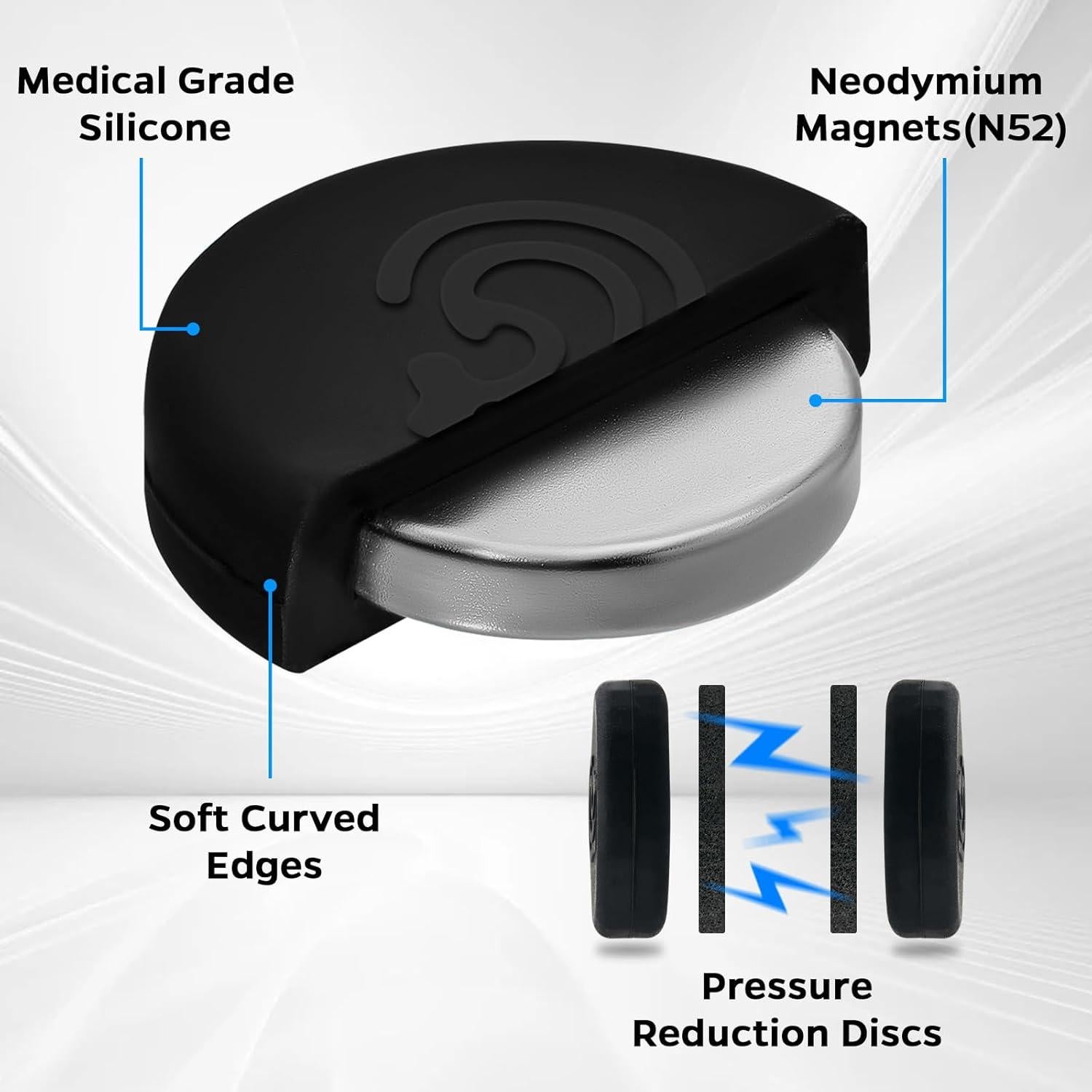 Kit de Imán para Oído de Coliflor HAMSENBO - 3 Tamaños