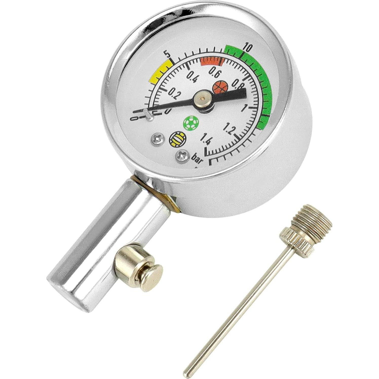 Medidor de Presión de Balones QWORK - Precisión Profesional