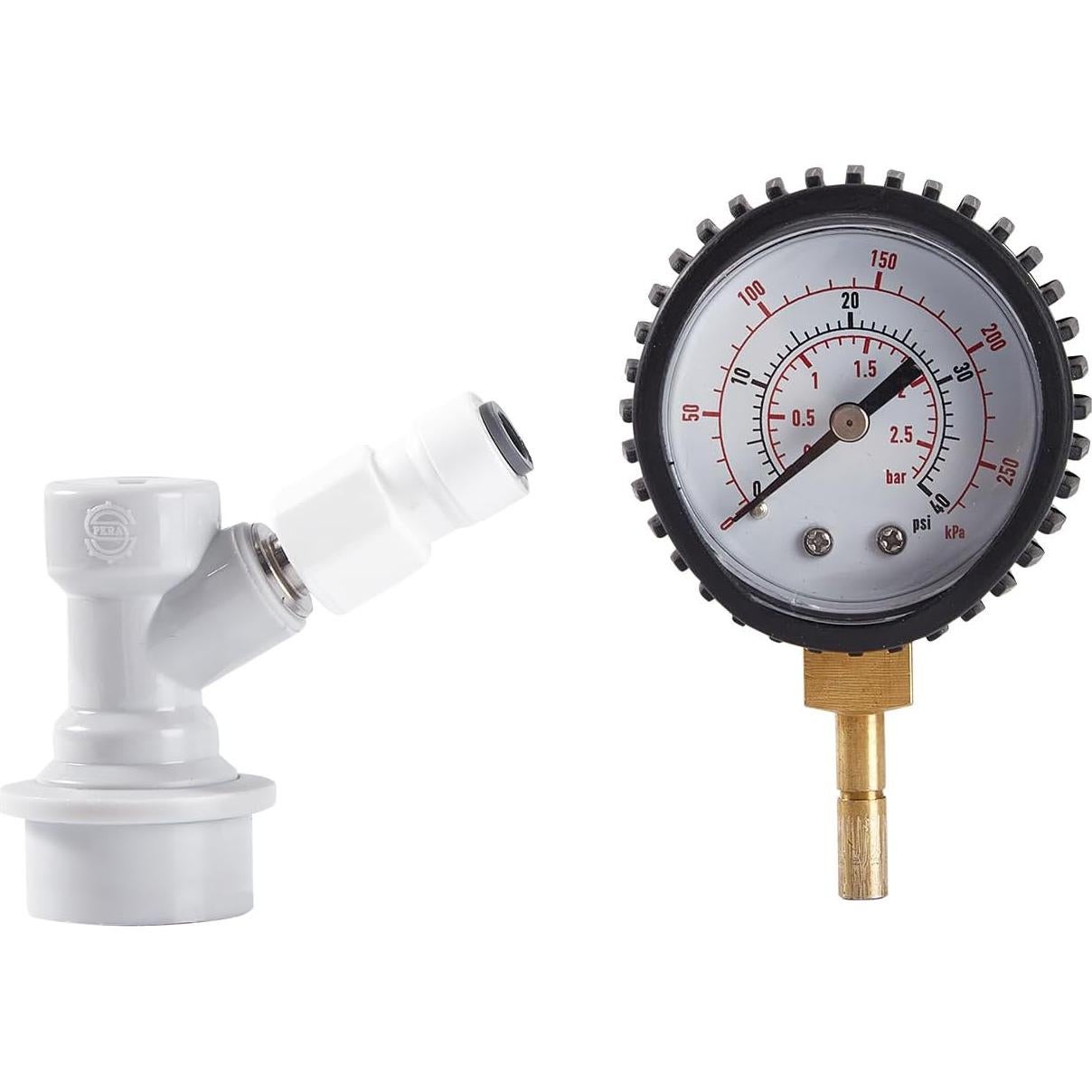 Probador de presión de barril de bloqueo de bola SLLCJAXC 0-2.76 Bar