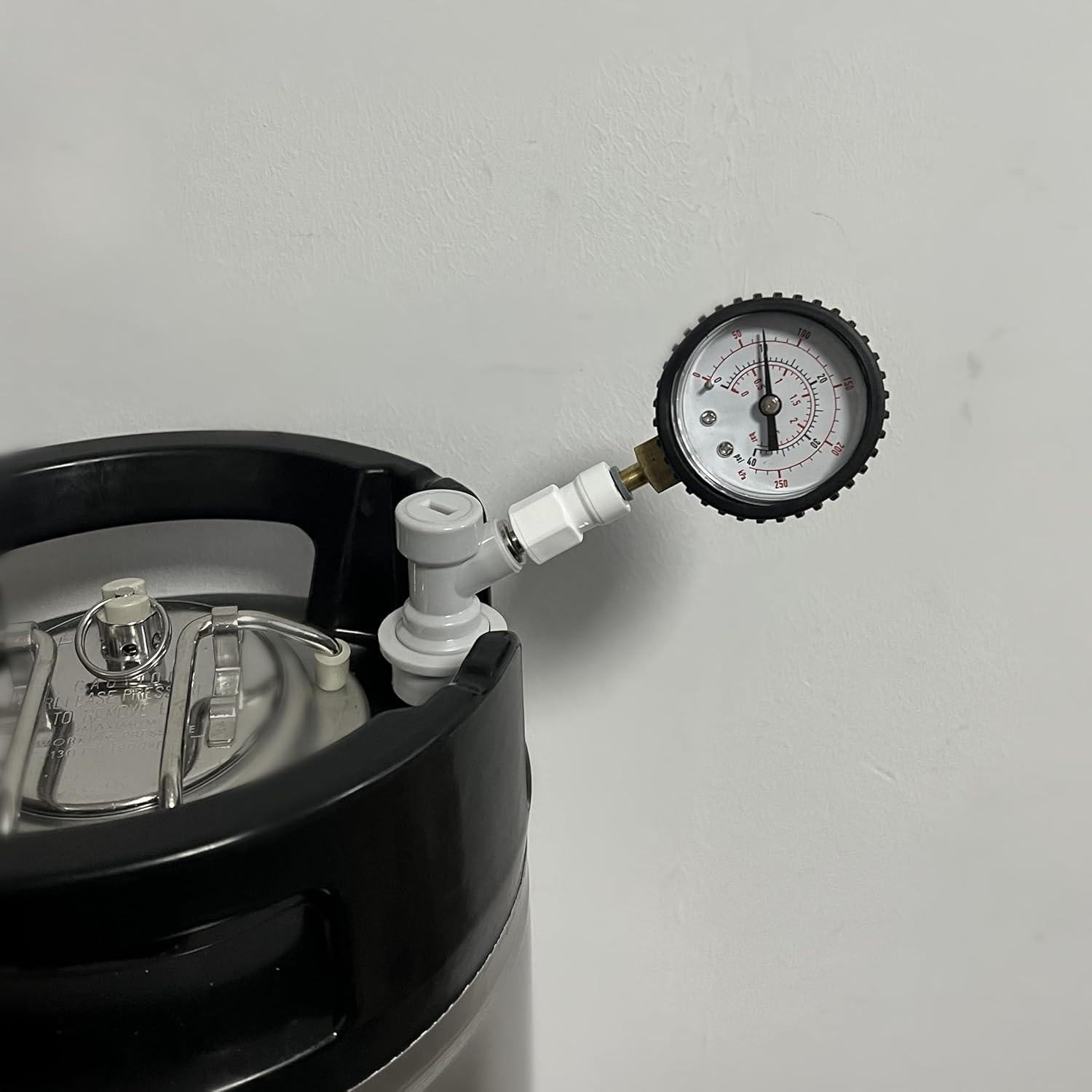 Probador de presión de barril de bloqueo de bola SLLCJAXC 0-2.76 Bar