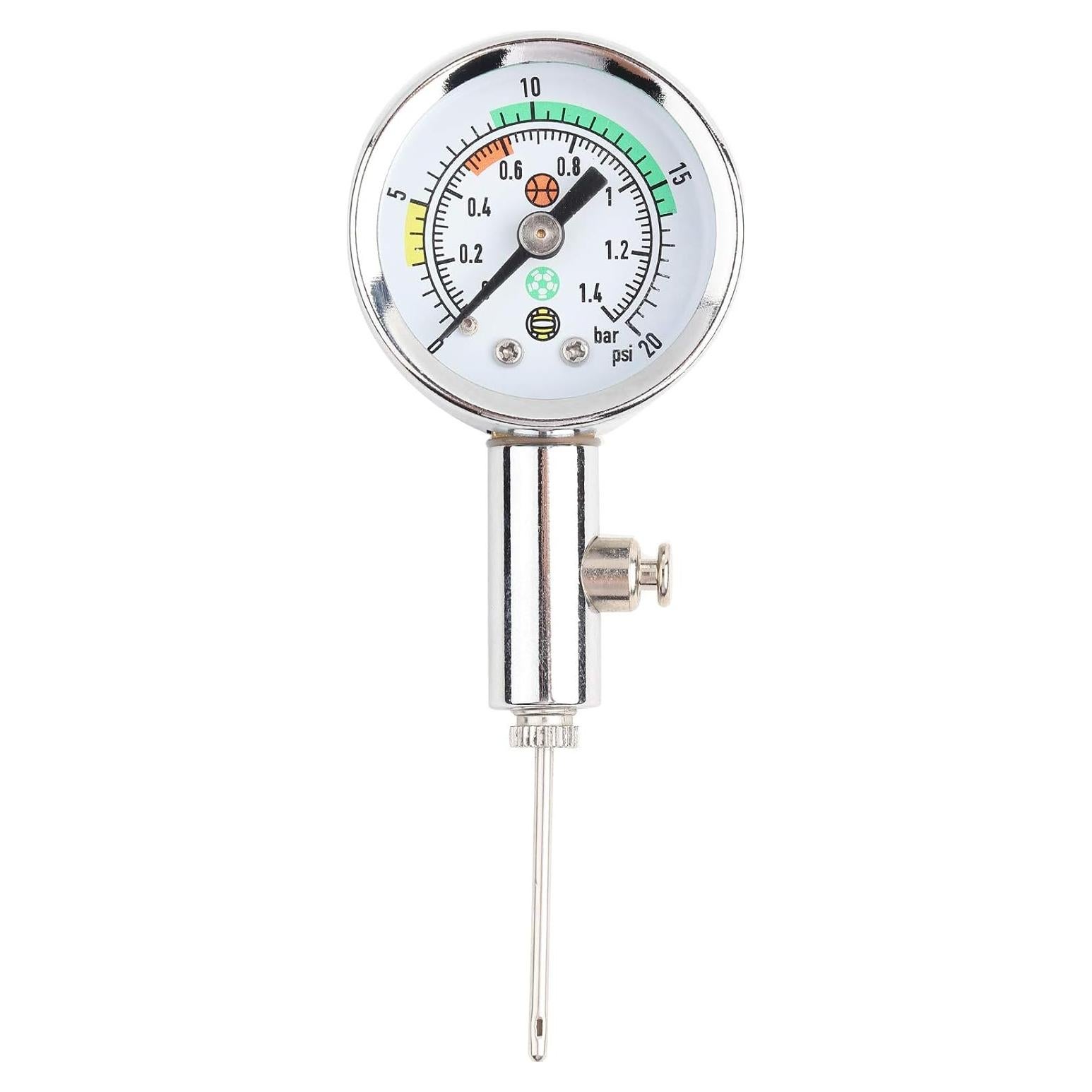 Manómetro de presión portátil Leftwei para balones